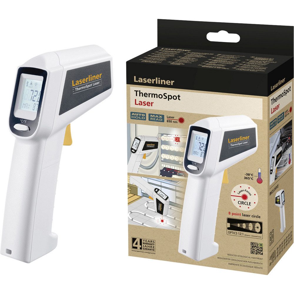 Infrarot-Thermometer Laserliner ThermoSpot Laser Infrarot-Thermometer