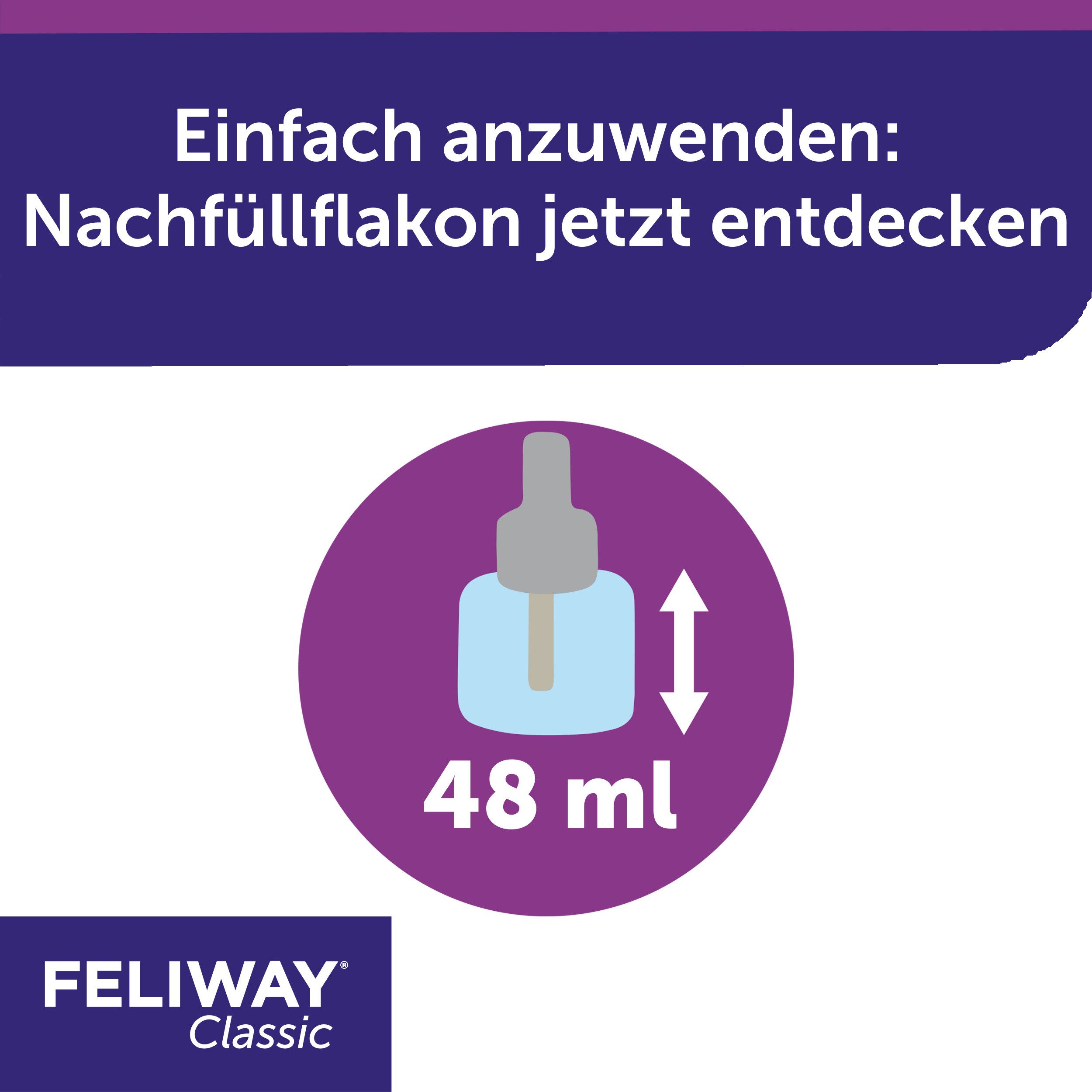 Feliway Katzenstreu FELIWAY® Classic Nachfüllflakon 48ml