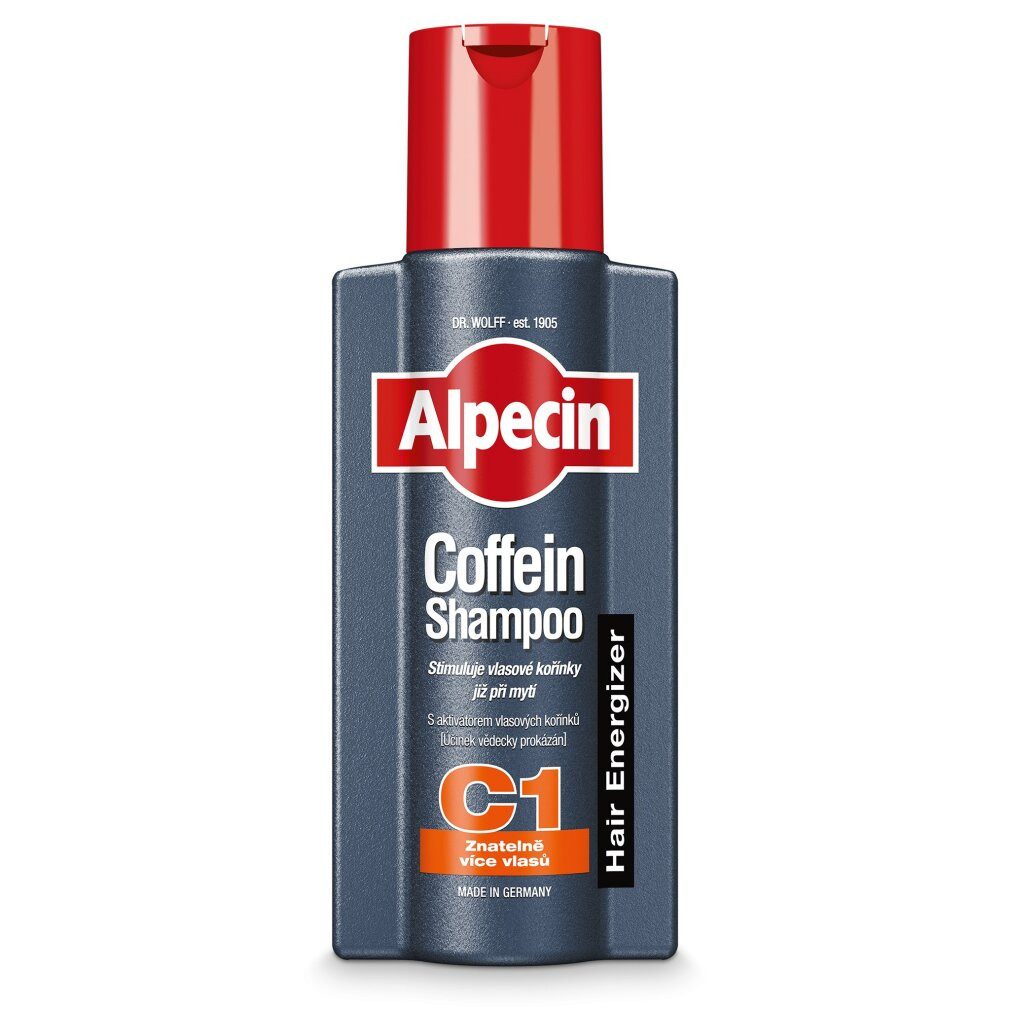 Alpecin Haarshampoo Koffein Shampoo C1 gegen Haarausfall (Energizer Coffein Shampoo) 250ml