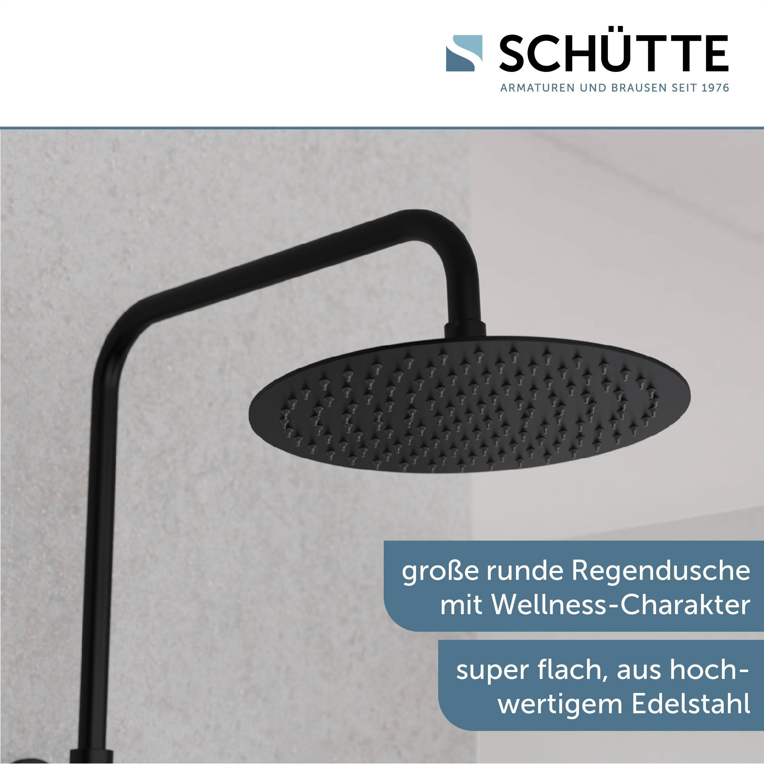Schütte Brausegarnitur AQUADUCT, Höhe 120 cm, 1 Strahlart(en), höhenverstellbar 80-120 cm, Antikalk, wassersparend