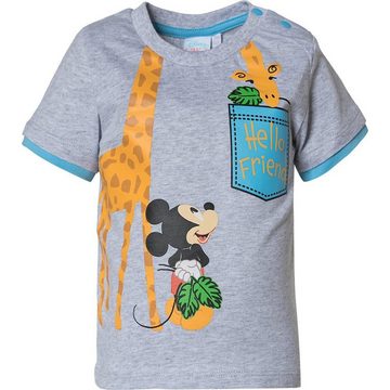 Disney Baby Shirt & Shorts Mickey Mouse Jungen Set T-Shirt + Hose Babys + Kleinkinder
