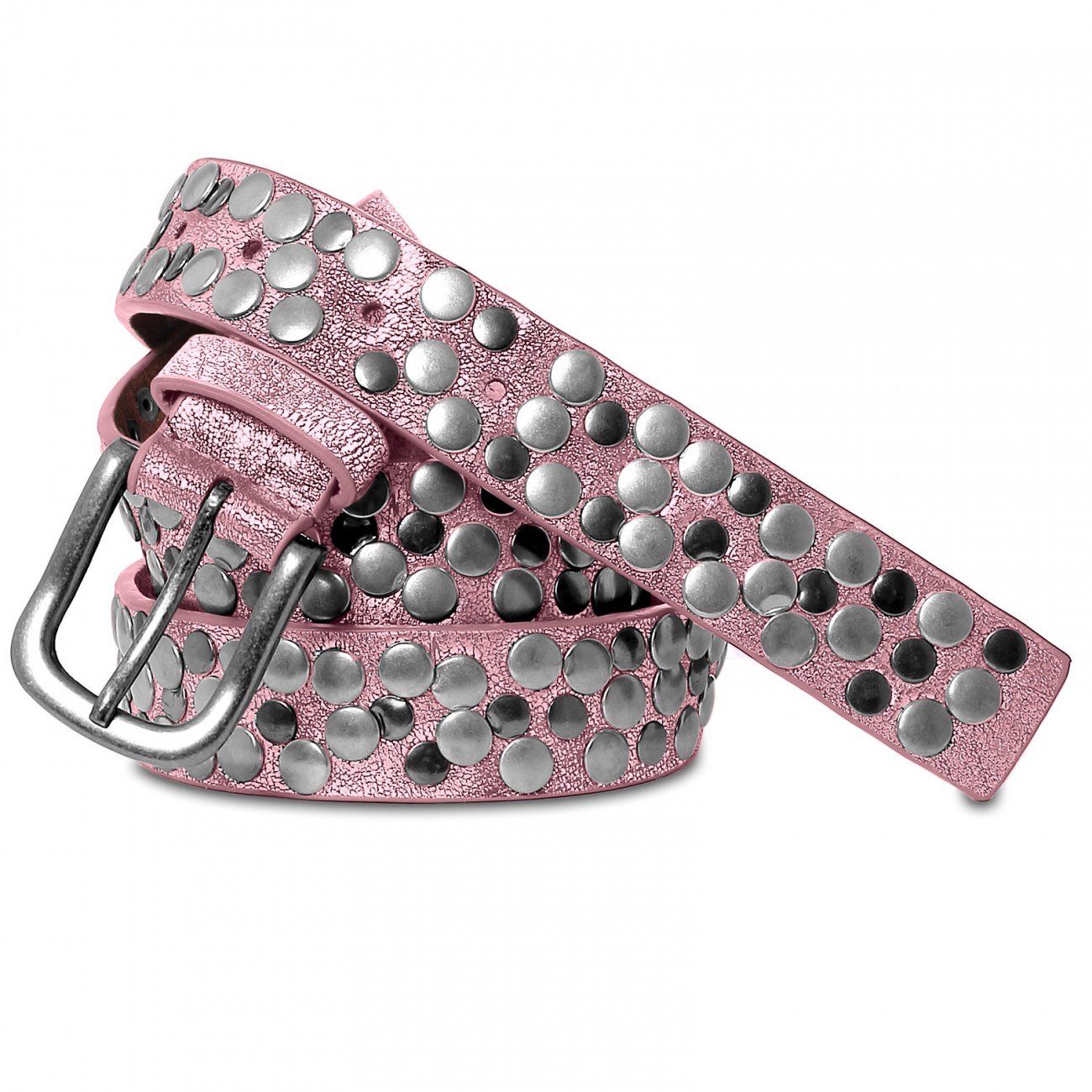 Caspar Nietengürtel GU224 schmaler Damen Vintage günstig online kaufen