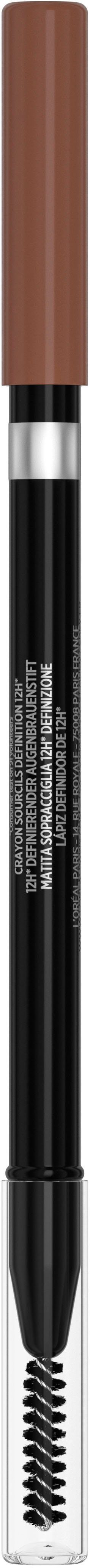 L'ORÉAL PARIS Augenbrauen-Stift Brow Artist Designer, mit Farbpigment-Gel