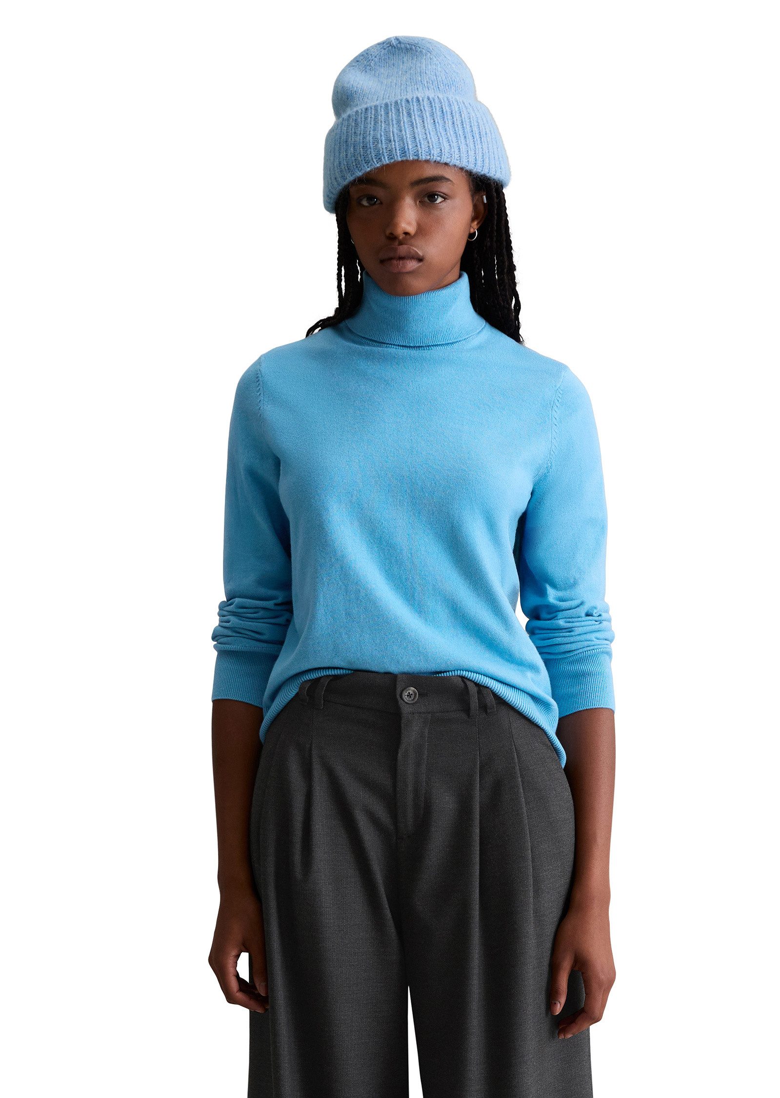 Marc O'Polo DENIM Strickpullover aus Soft Cotton Stretch günstig online kaufen