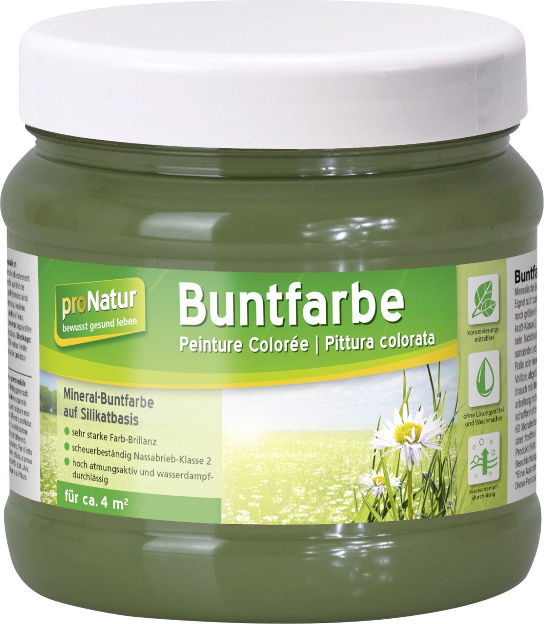 Pronatur Abtönkonzentrat proNatur Buntfarbe 750 ml frischer Farn