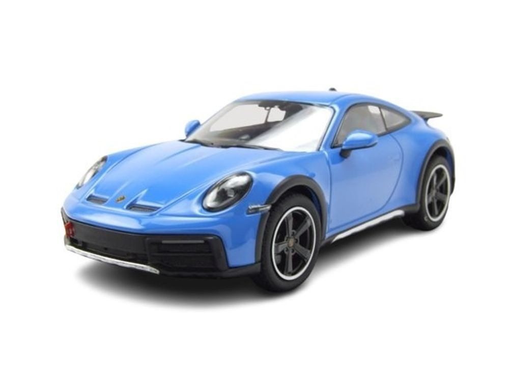 Minichamps Modellauto Porsche 911 Dakar 2022 blau, Maßstab 1:43