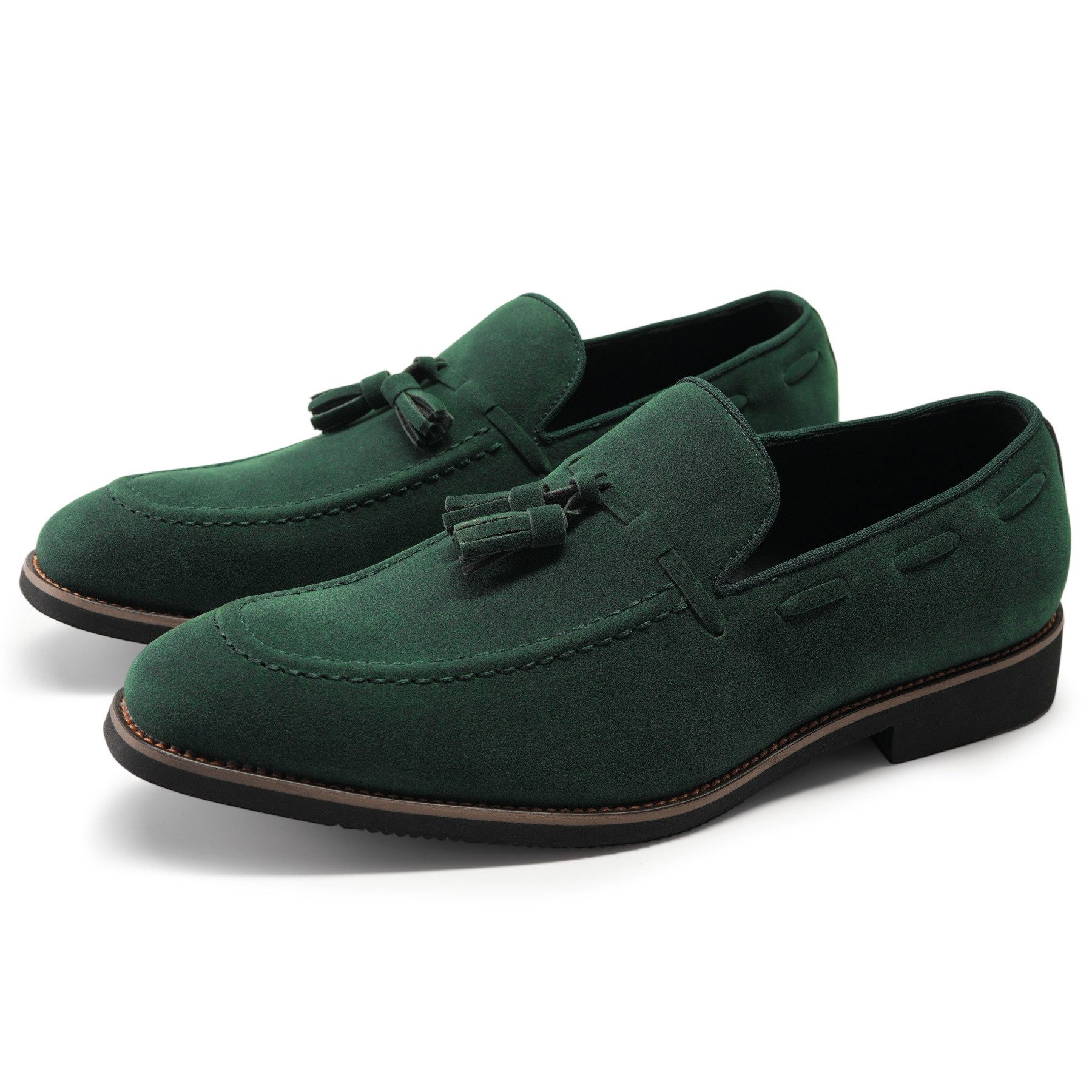 Allthemen Loafer mit Quasten Slipper Spitze Zehenbereich günstig online kaufen