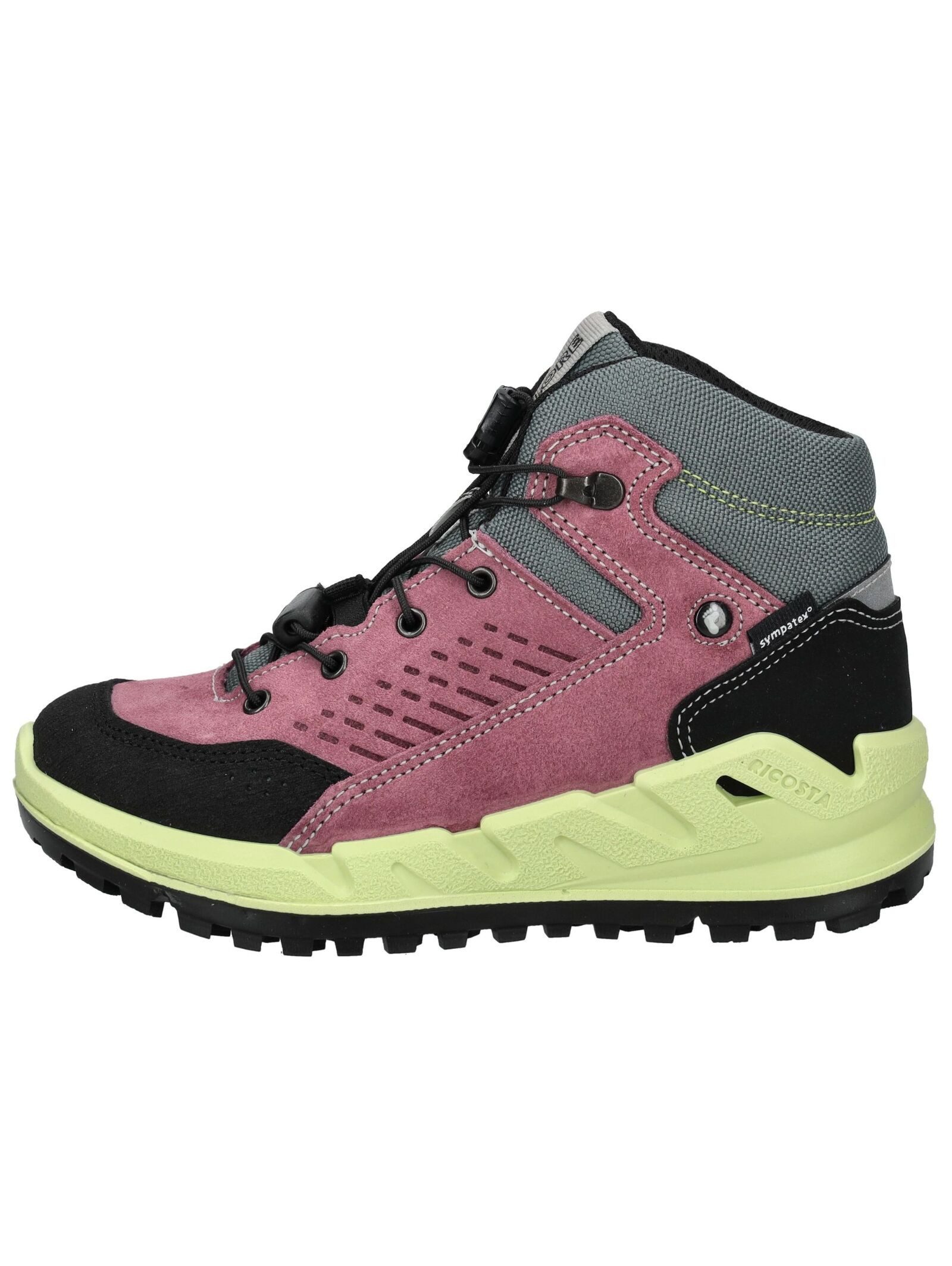 Ricosta Stiefelette Veloursleder . Schnürstiefelette