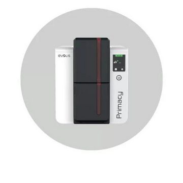 EVOLIS Primacy 2 Funktionsreicher Hochleistungskartendrucker Multifunktionsdrucker, (LAN (Ethernet), Thermotransfer beidseitiger Kartendruck, USB, LAN (Ethernet)