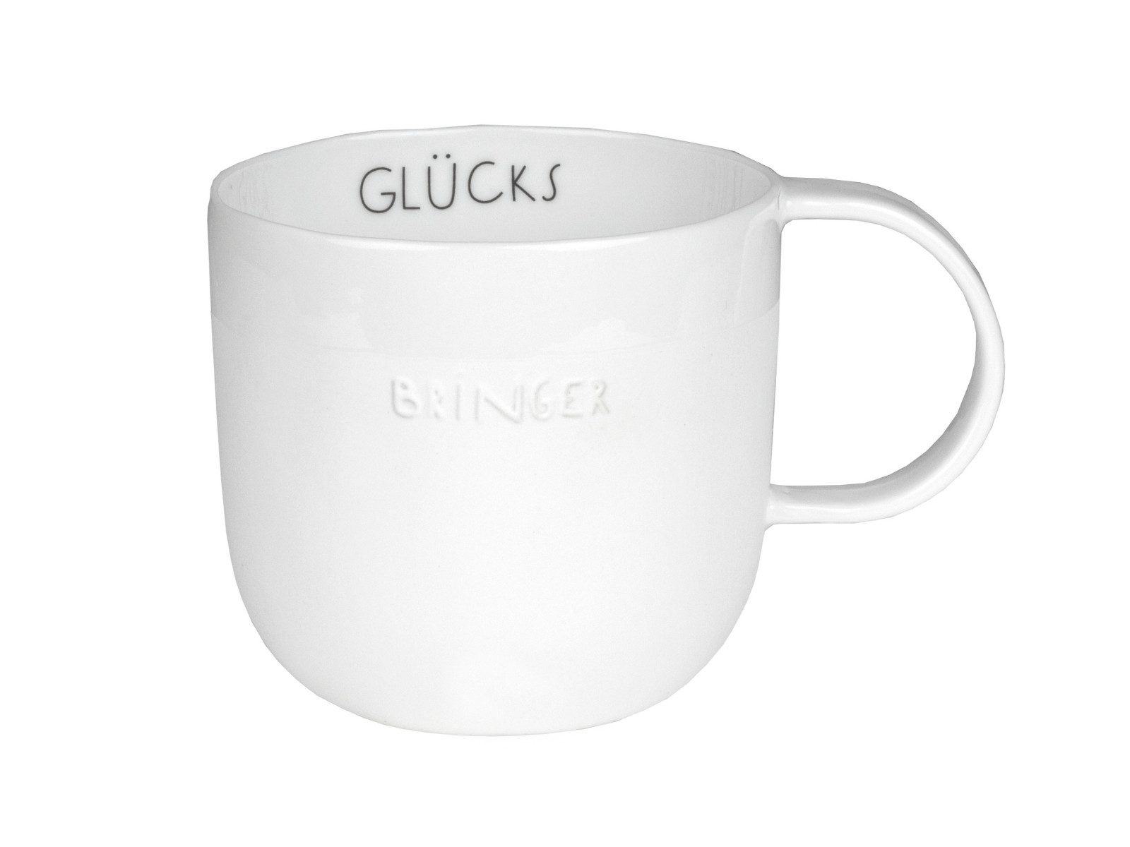 räder design stories Tasse Guten Morgen Tasse Glücksbringer weiß 0,3l, Porzellan