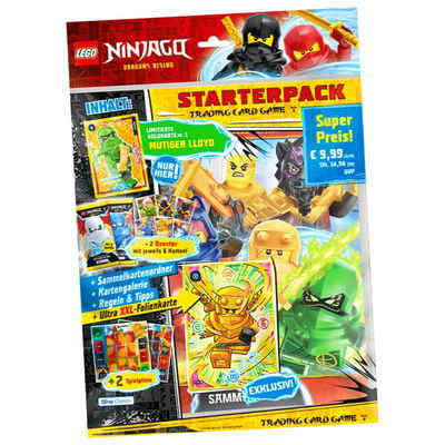 Blue Ocean Sammelkarte Lego Ninjago Karten Trading Cards Serie 9 - DRAGONS RISING (2024) - 1, Ninjago 9 - DRAGONS RISING - 1 Starter Karten
