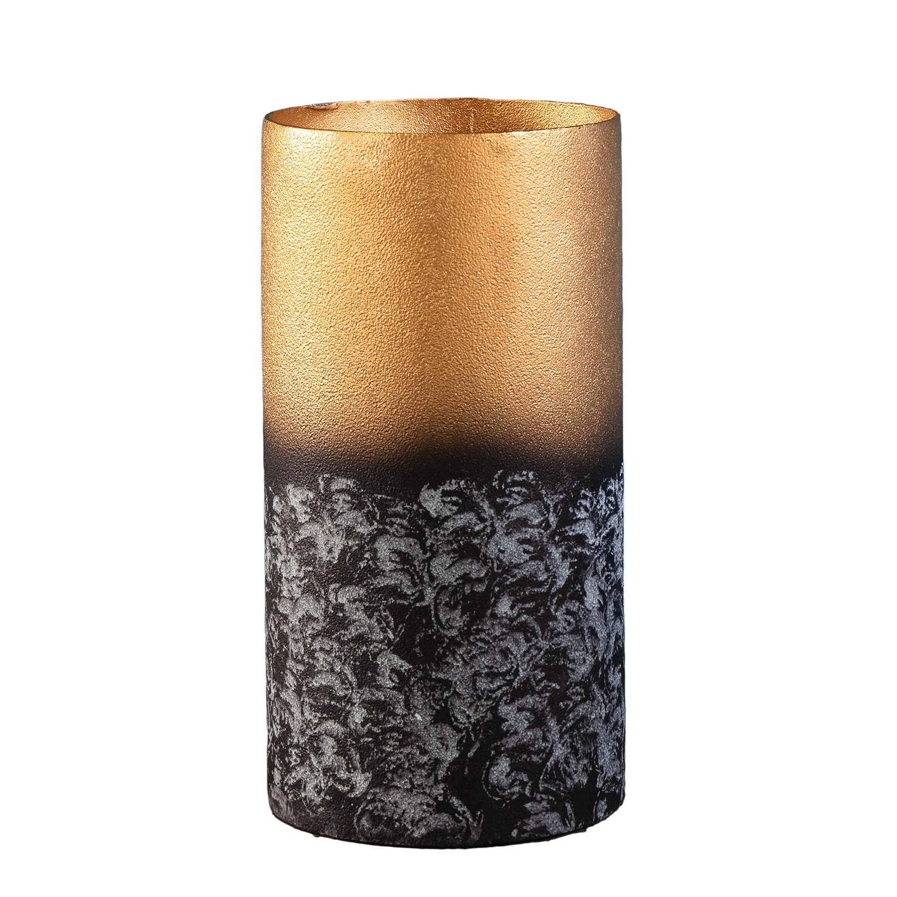 riess-ambiente Dekovase ABSTRACT 30cm gold (Einzelartikel, günstig online kaufen
