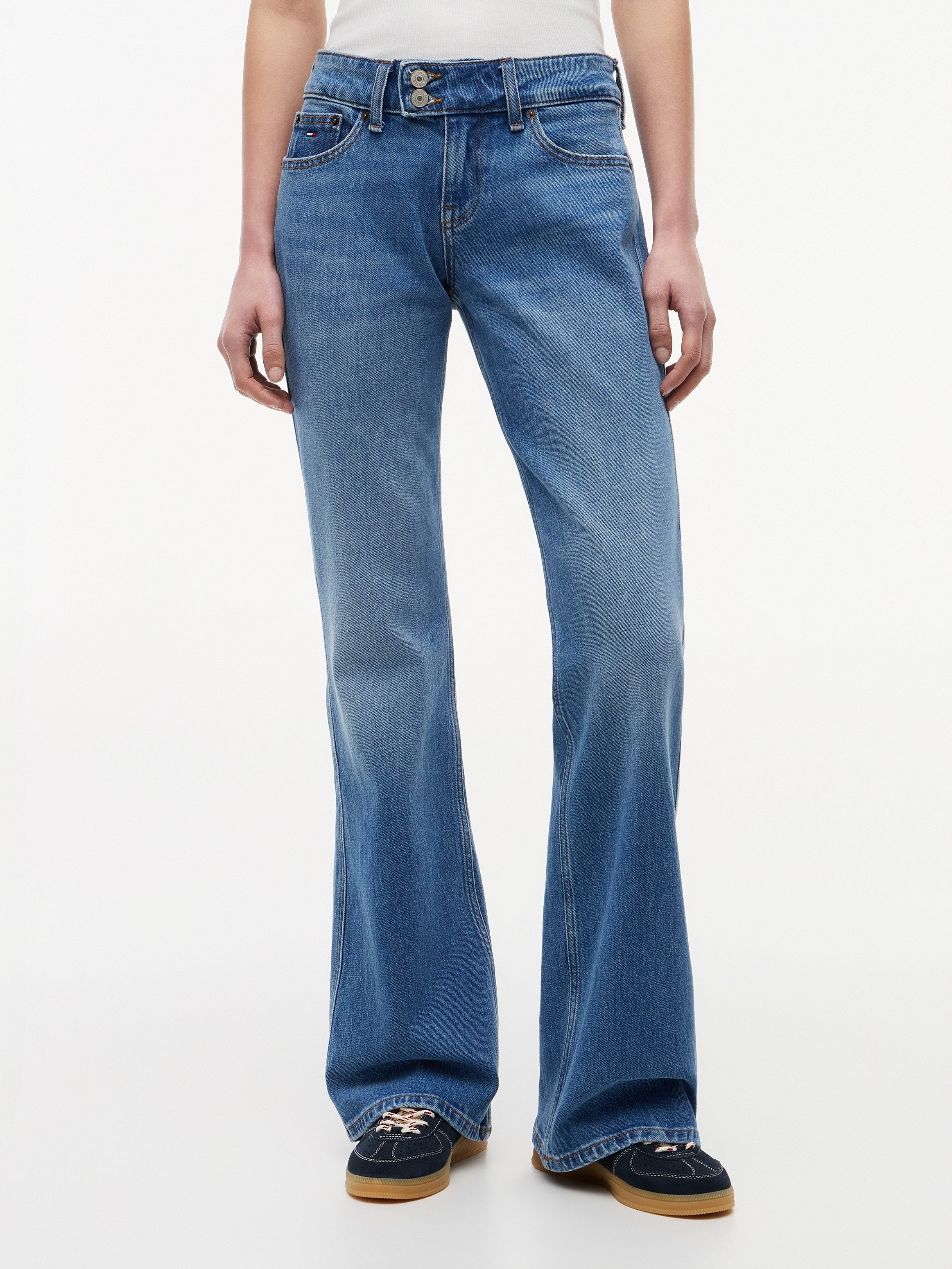 Tommy Jeans Bootcut-Jeans SIA LOW BOOTCUT BJ0133 Baumwollmischung, low waist
