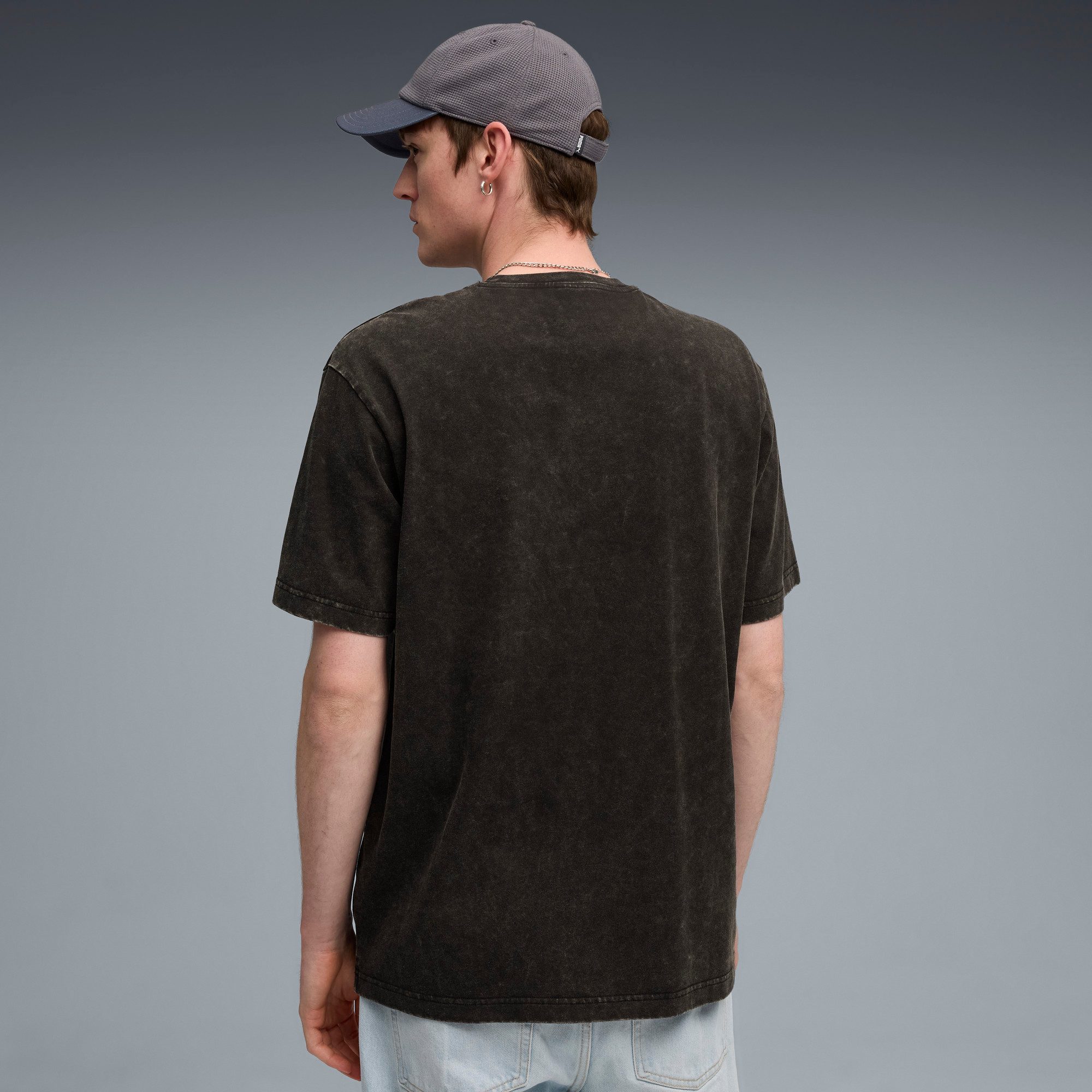 PUMA T-Shirt ESS ELEVATED RELAXED WASH TEE Kurzarmdesign, Rundhalsausschnit günstig online kaufen