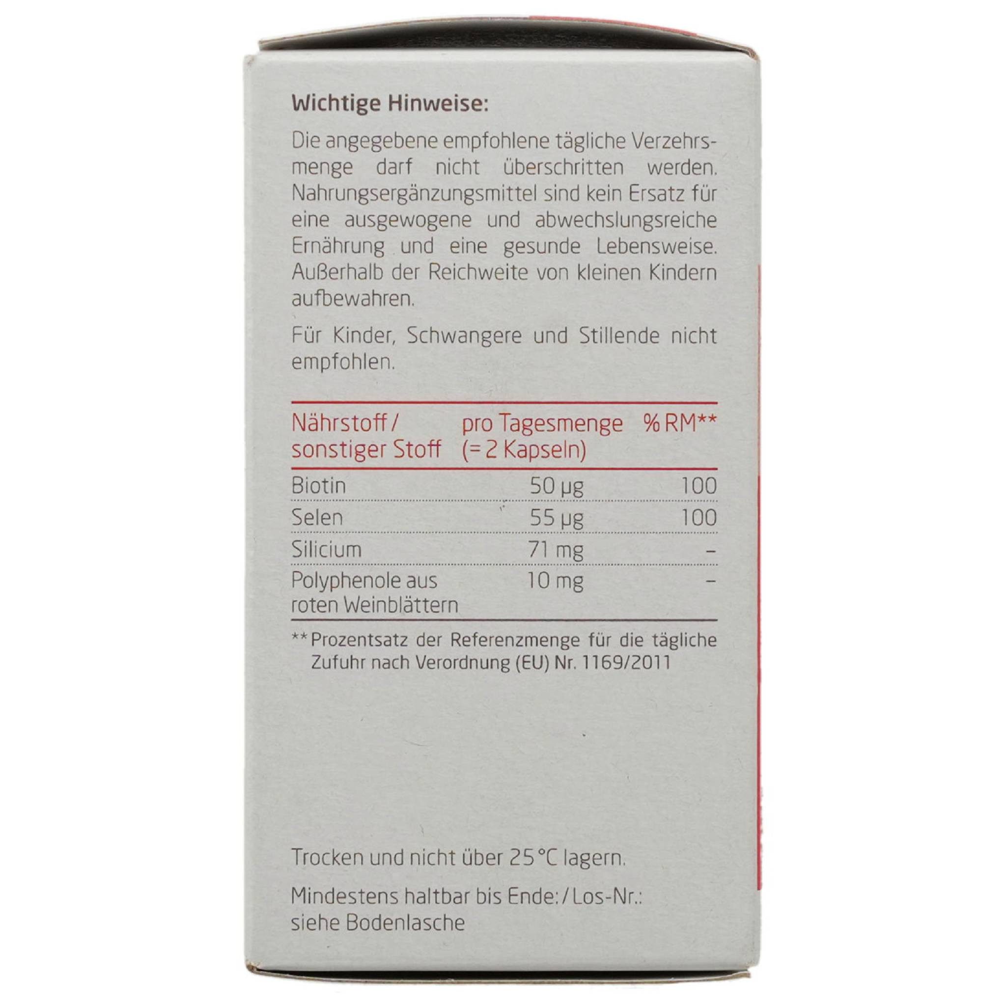 WELEDA AG WELEDA Naturweisheit Meine Haare Wimpern&Nägel Kps Kapseln