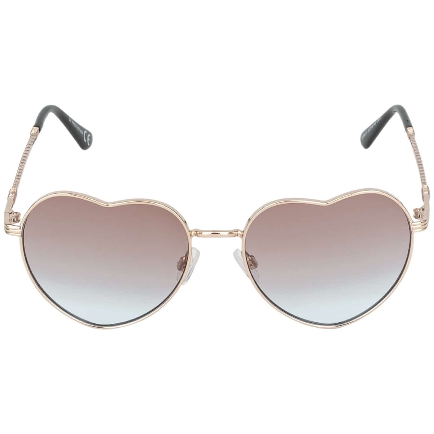 Designer (1-St) blau-rosa blau-rot, lila-braun, und BEZLIT Form Sonnenbrille Eyewear Linsen Damen Herz Sonnenbrille mit braun-blau grün-rosa,