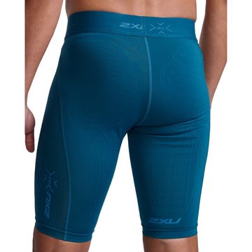 2xU Trainingsshorts Kompressionsshorts Force Compression Shorts (1-tlg) Kompressionsunterstützung für Adduktoren, Gesäß, Quadrizeps