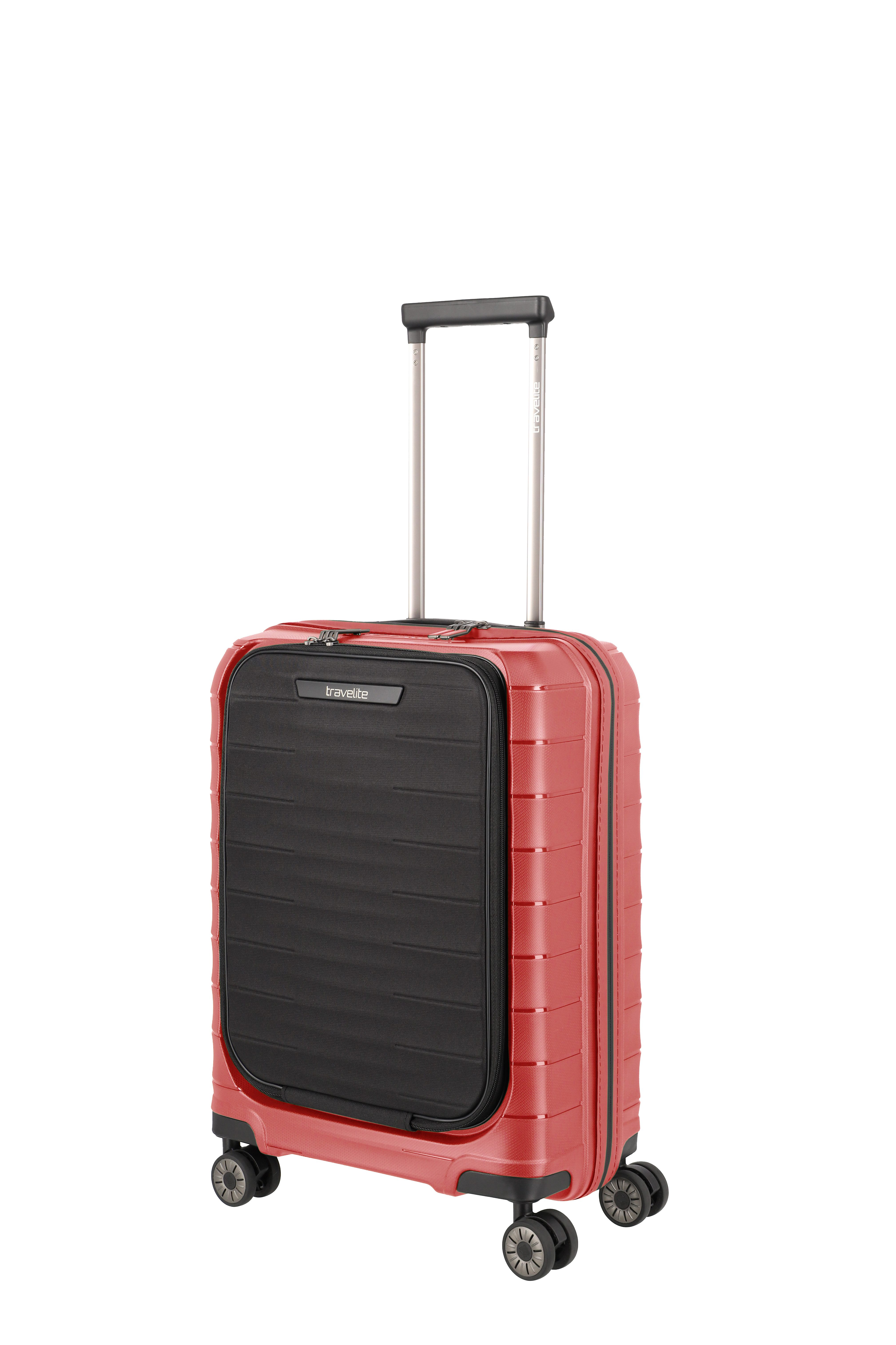 travelite Trolley MOOBY Koffer Hartschale, 4 Rollen, mit TSA-Schloss und kratzresistenter Oberfläche – leicht und robust