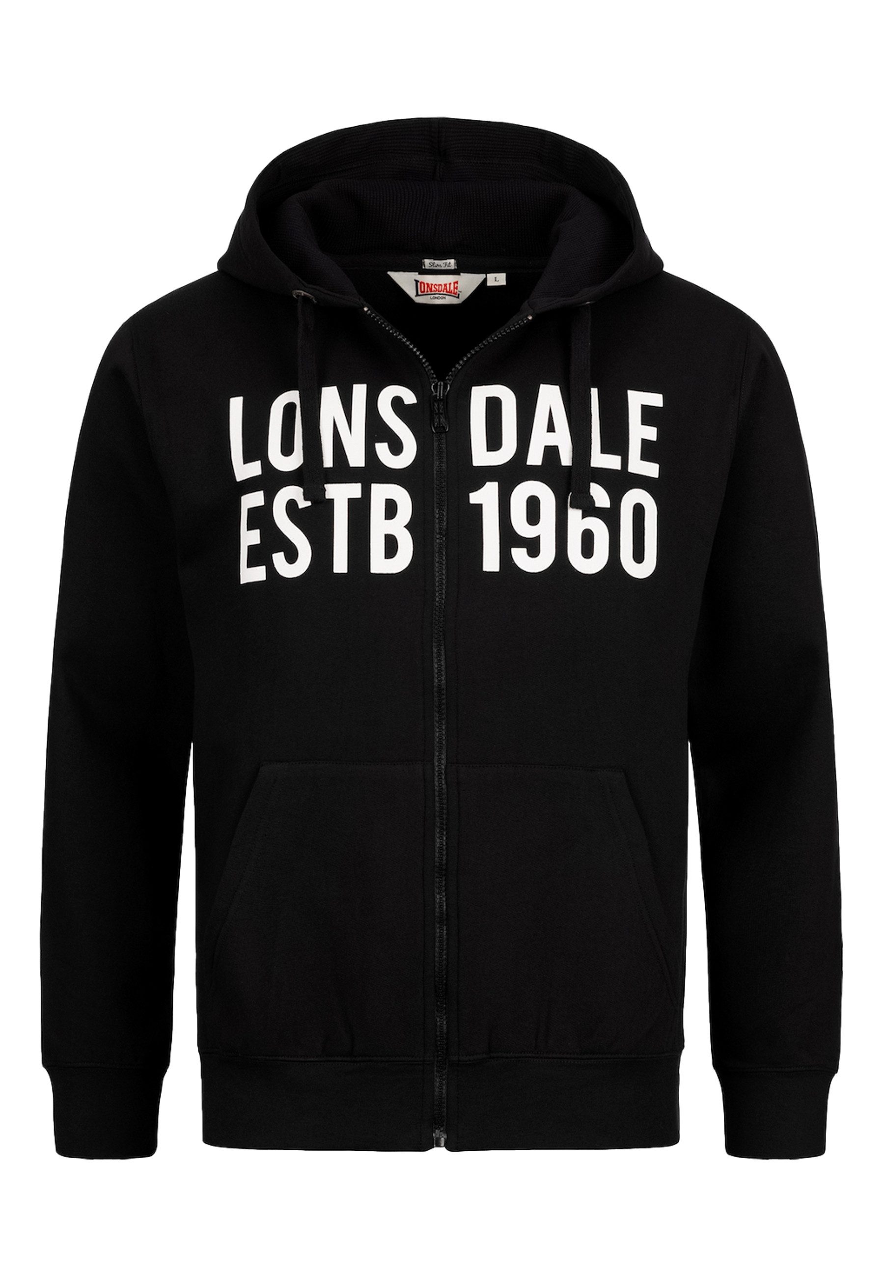 Lonsdale Kapuzensweatjacke Jacke SOLFACH Kapuzensweatjacke (1-tlg)