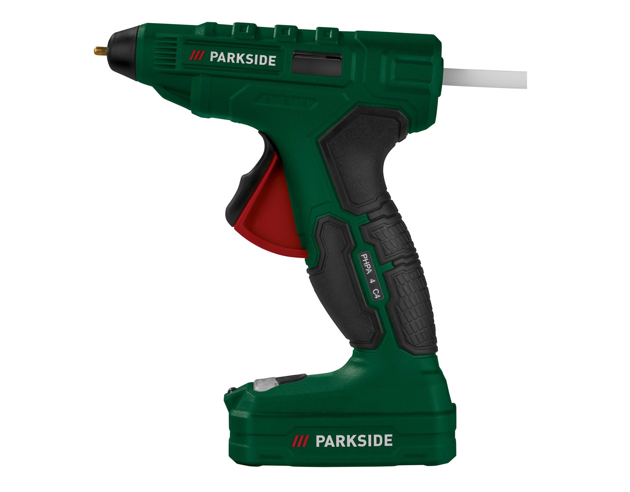 Parkside Heißklebepistole PARKSIDE 4V Akku-Heißklebepistole Heißkleber Klebepistole PHPA 4 C4