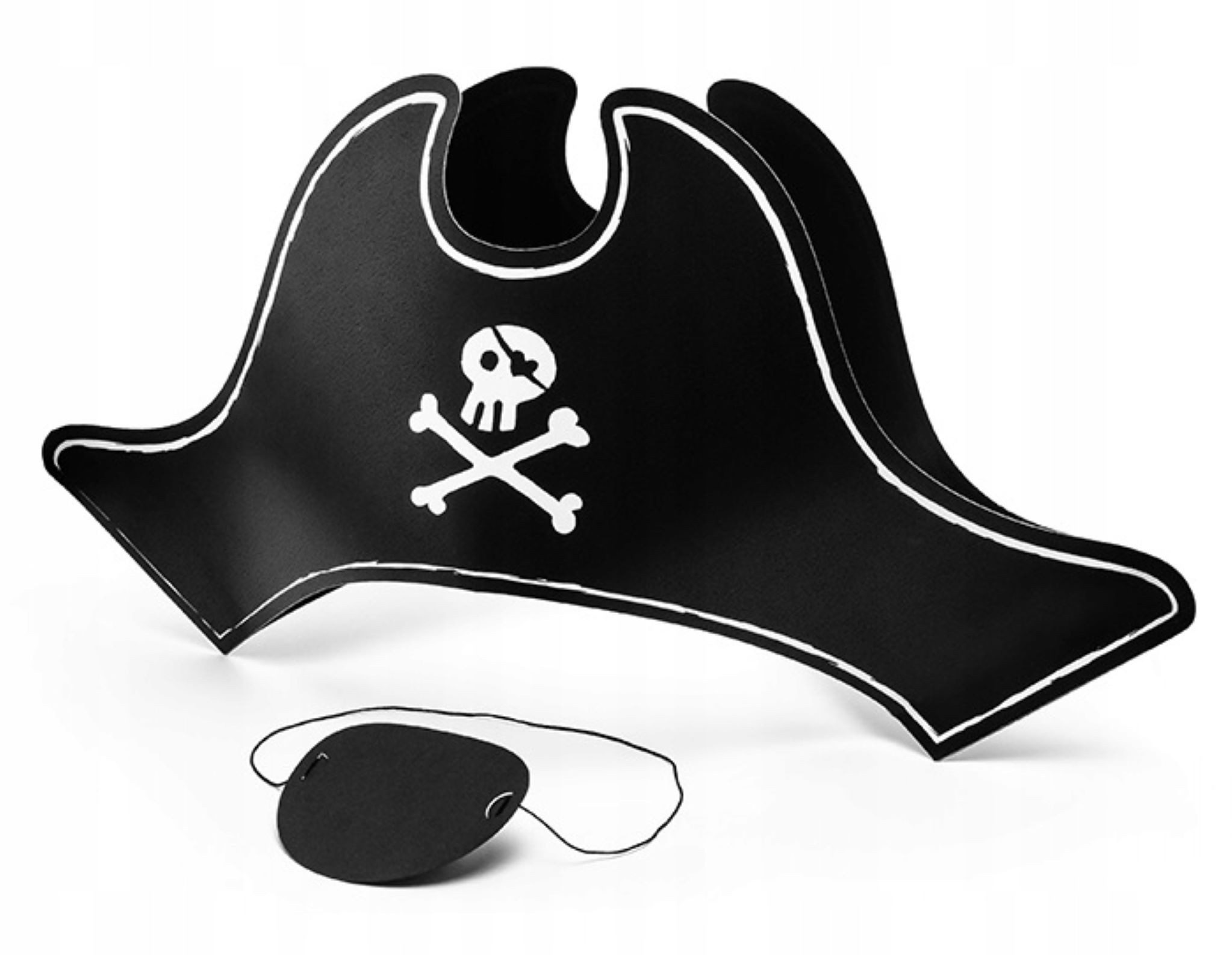 partydeco Kostüm Piratenhut mit Augenklappe - Kinder-Set, Partys & Verkleidungen.