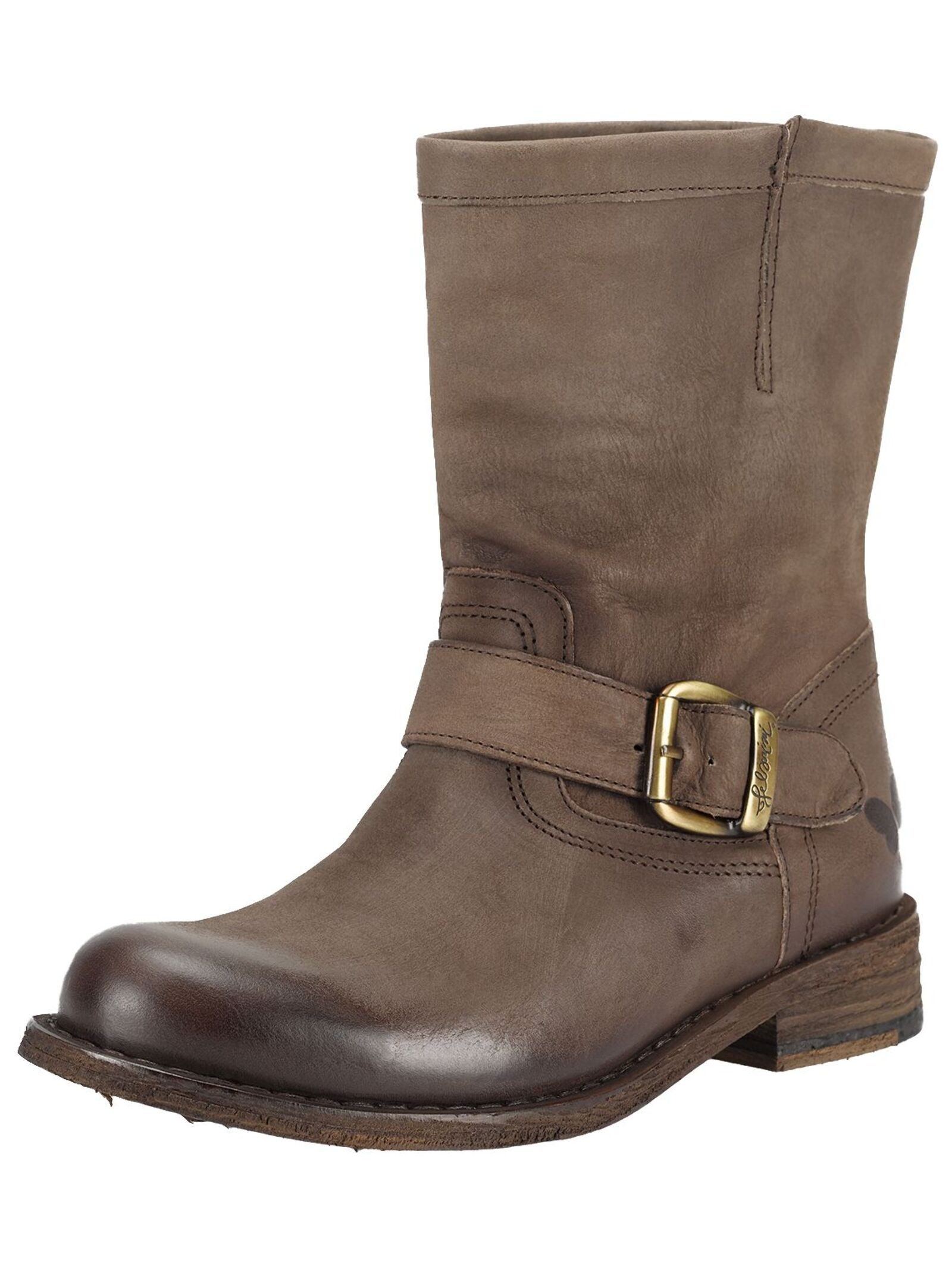 Felmini Stiefelette Leder . Cowboy Stiefelette