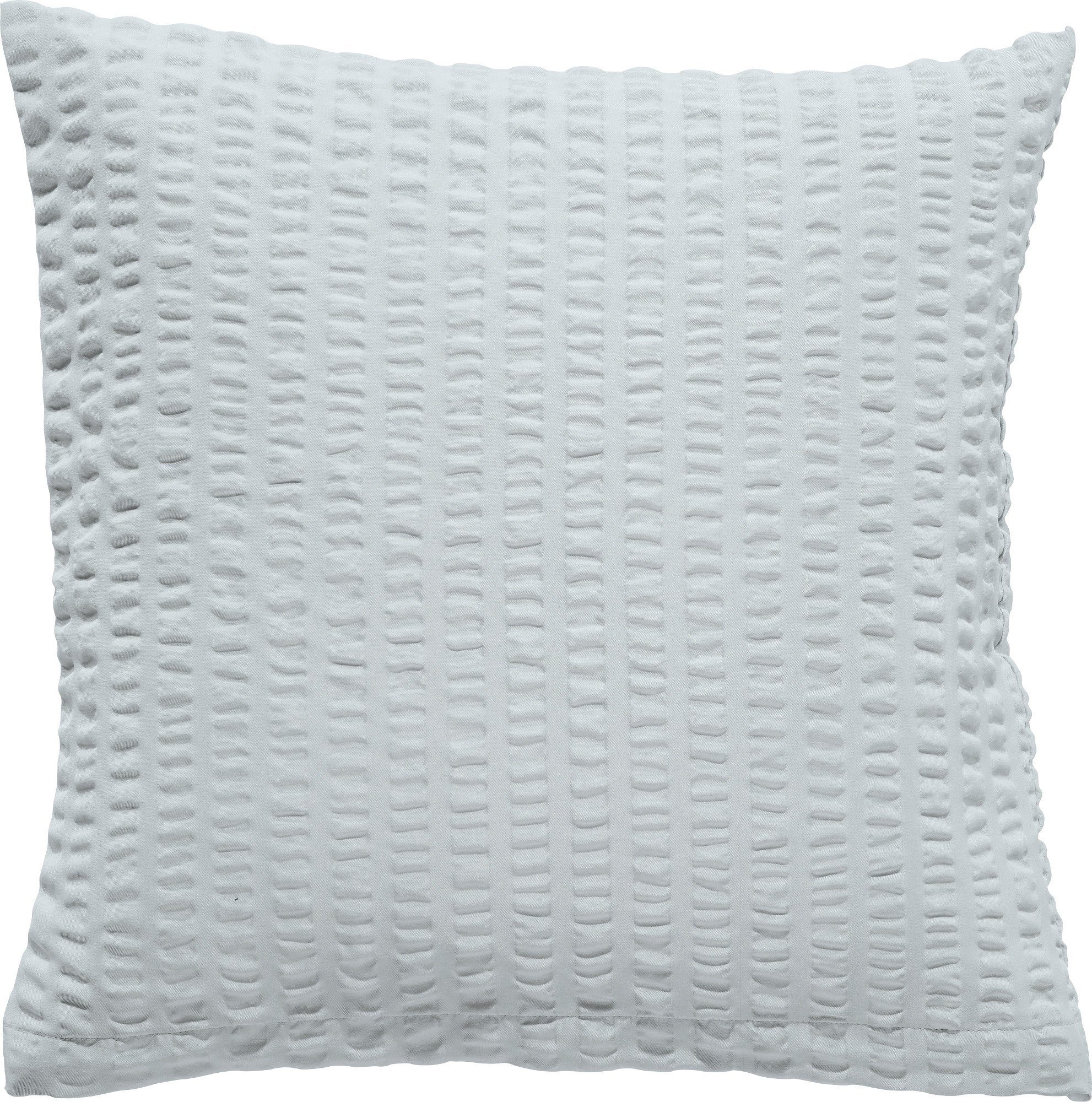 REDBEST Kissenbezug Kuschelkissenbezug "Detroit", Microfaser-Seersucker Uni