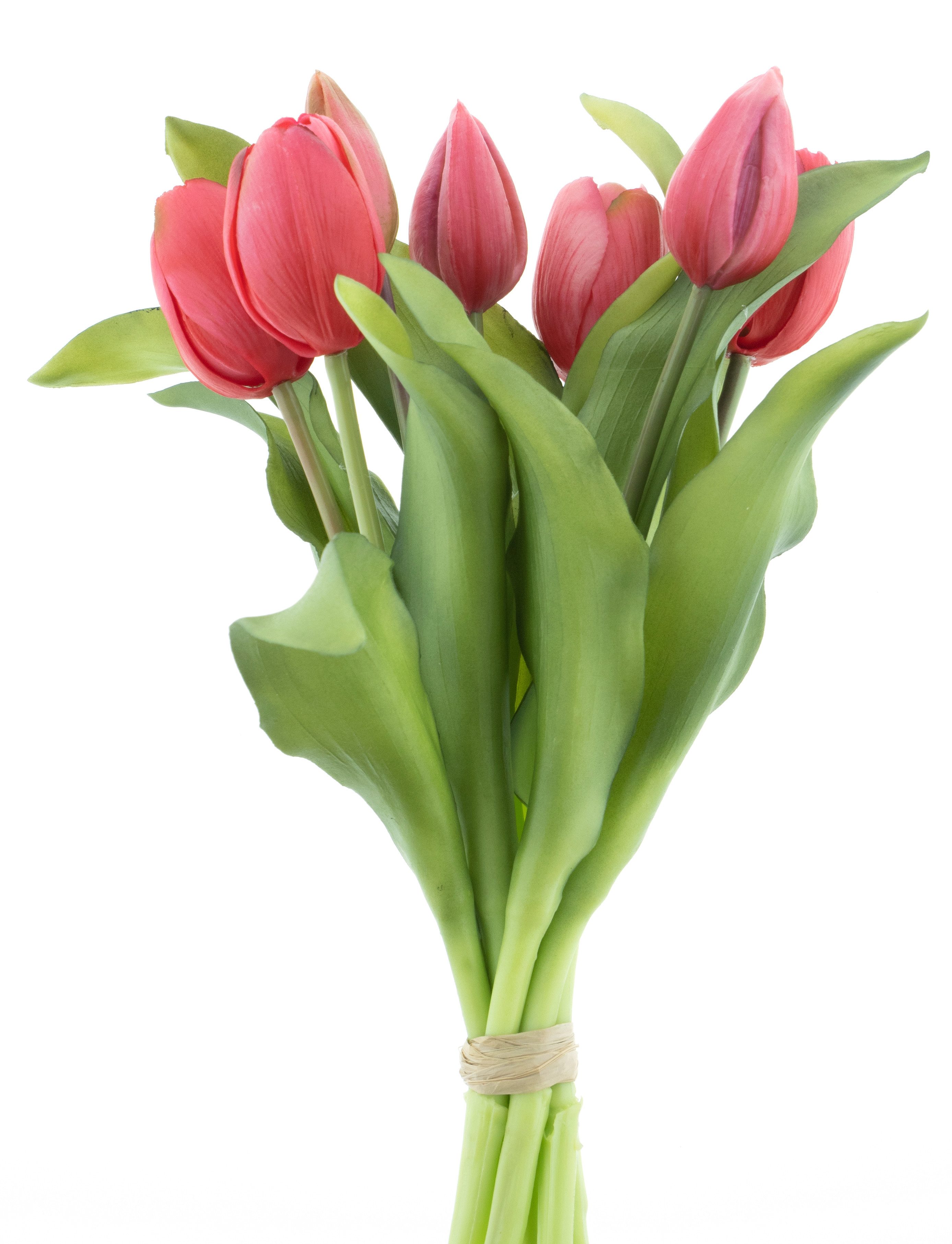 Kunsttulpe mit 4 Tulpen und 3 günstig online kaufen
