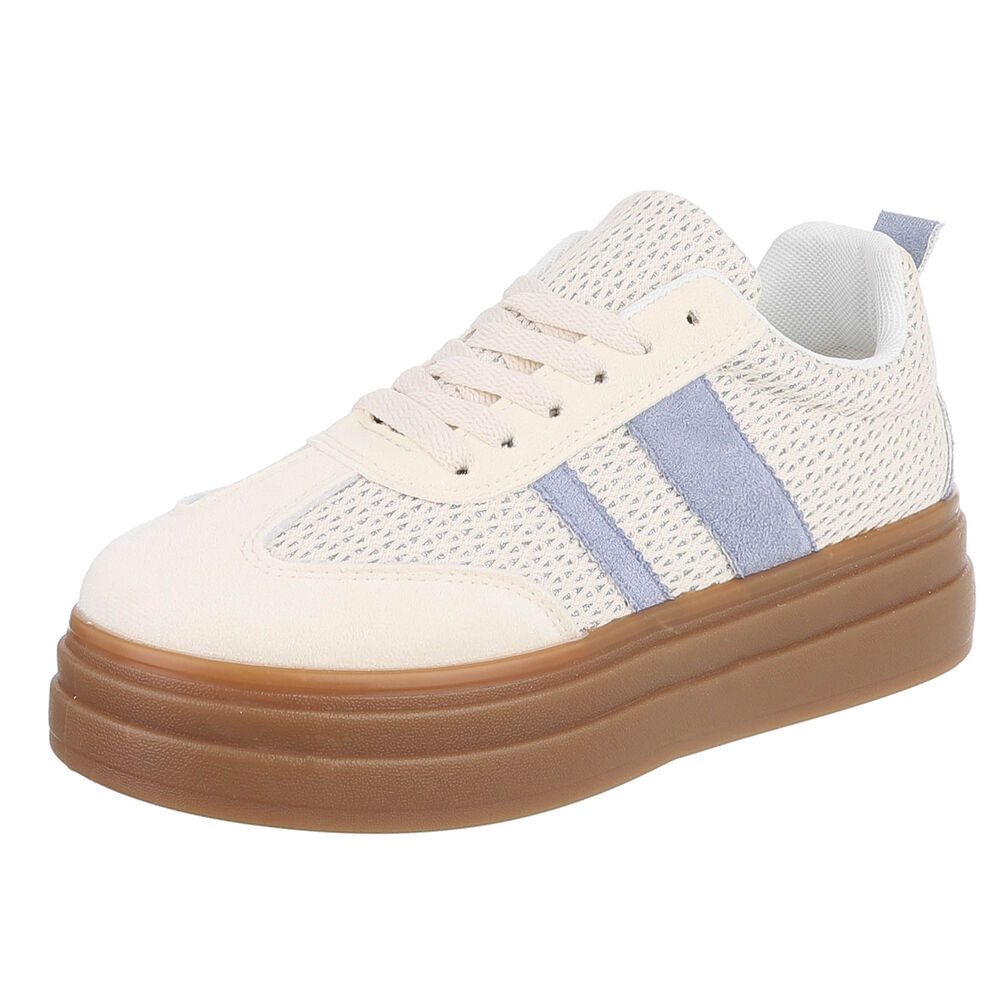 Ital-Design Modischer Sneaker mit atmungsaktivem Obermaterial für Damen Sne günstig online kaufen