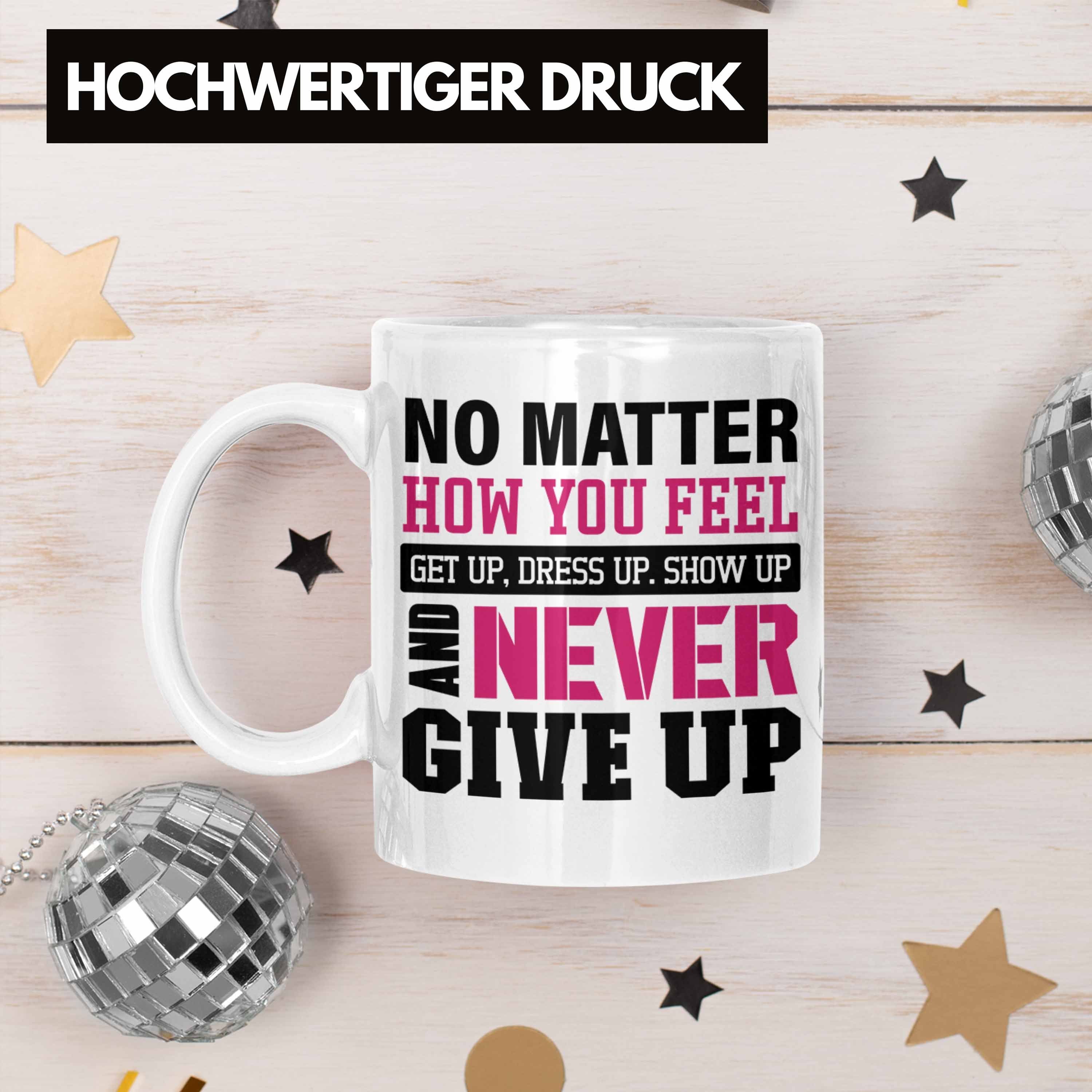 - Trendation Weiss Spruch Entrepreneur Tasse Selbstständige Aufgeben Frauen Niemals Geschenk Motivation Boss Tasse Gechenkidee Trendation