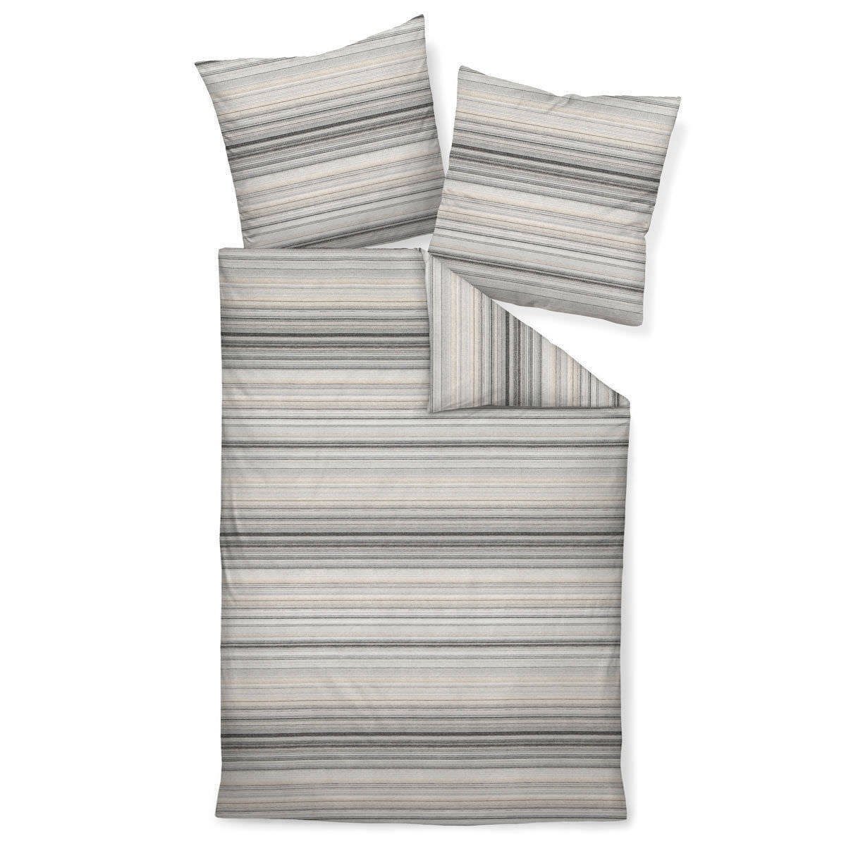 Janine Bettwäsche Janine Biber Feinbiber Bettwäsche 200x220 Davos 65011-08 günstig online kaufen