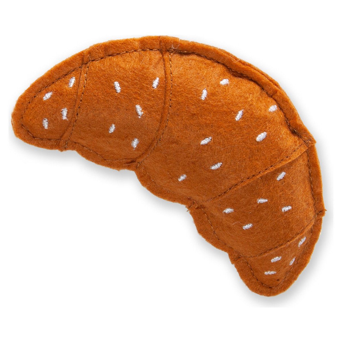 Karlie Tierkuscheltier Katzenspielzeug Textil Croissant braun günstig online kaufen