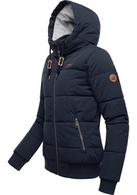 Ragwear Steppjacke Nuggys Solid stylische und taillierte Winterjacke