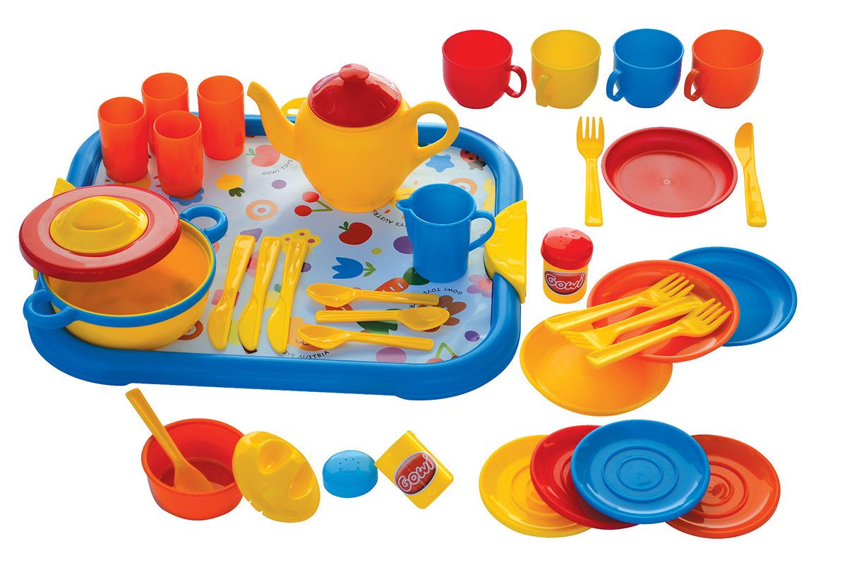 GOWI Spielgeschirr Speiseservice Rom, (40-tlg)