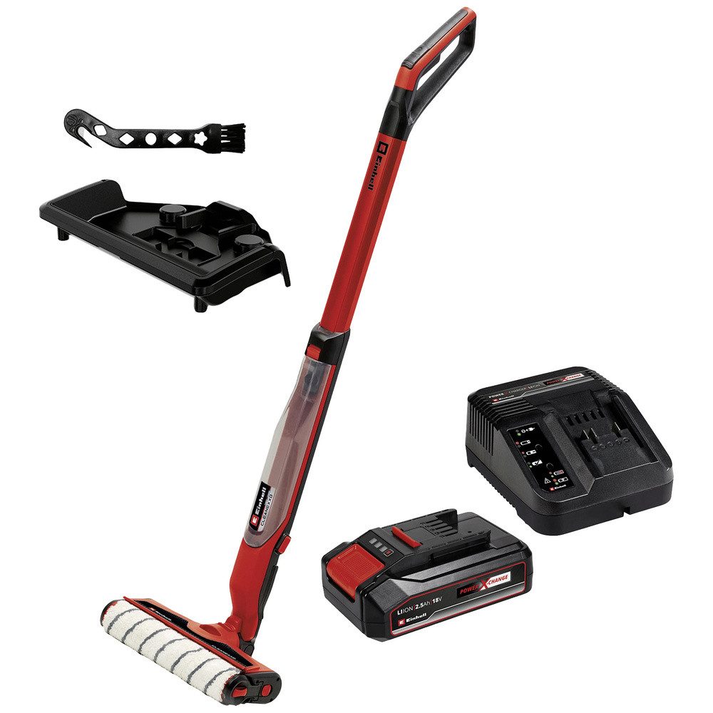 Einhell Bodenstaubsauger Einhell CLEANEXXO Power X-Change 1x 2,5Ah Hartbodenreiniger inkl. Ak