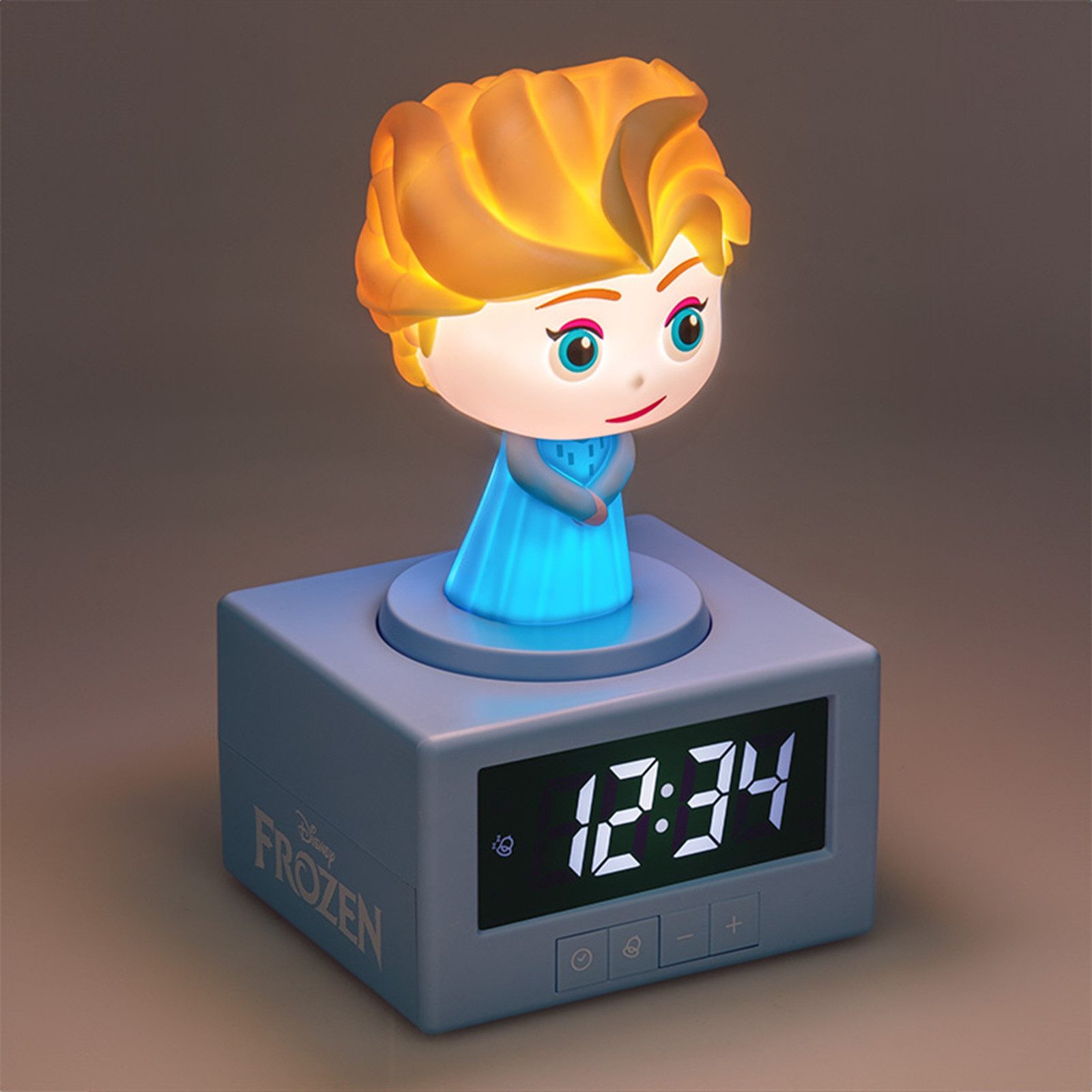 Paladone Kinderwecker Elsa Frozen Disney Schlaftrainingswecker mit Nachtlicht mit lichtbasierter Schlafanzeige – Bild 5 von 5
