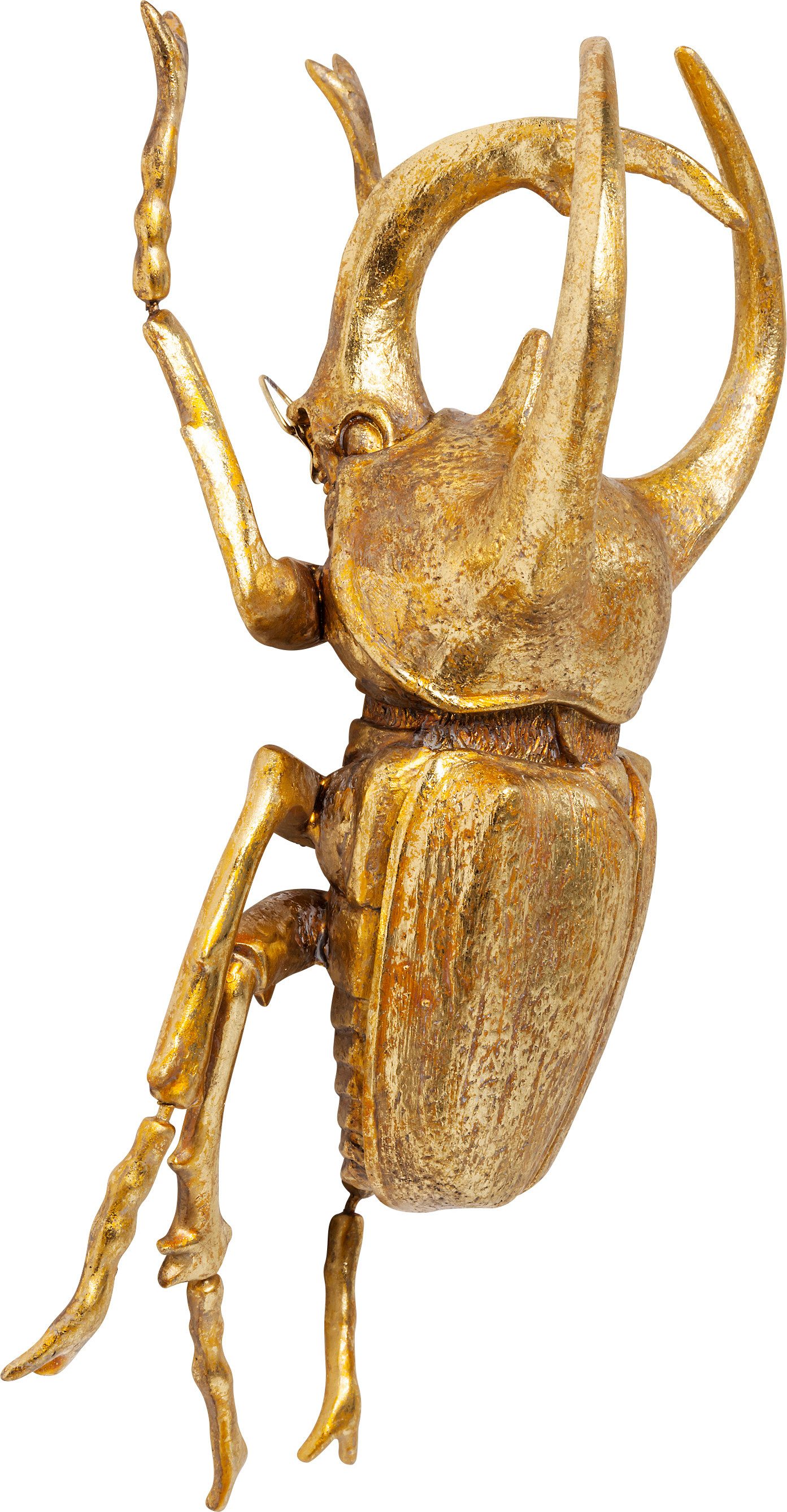 Kare Design Wanddekoobjekt Atlas Beetle Gold, aus Polyresin