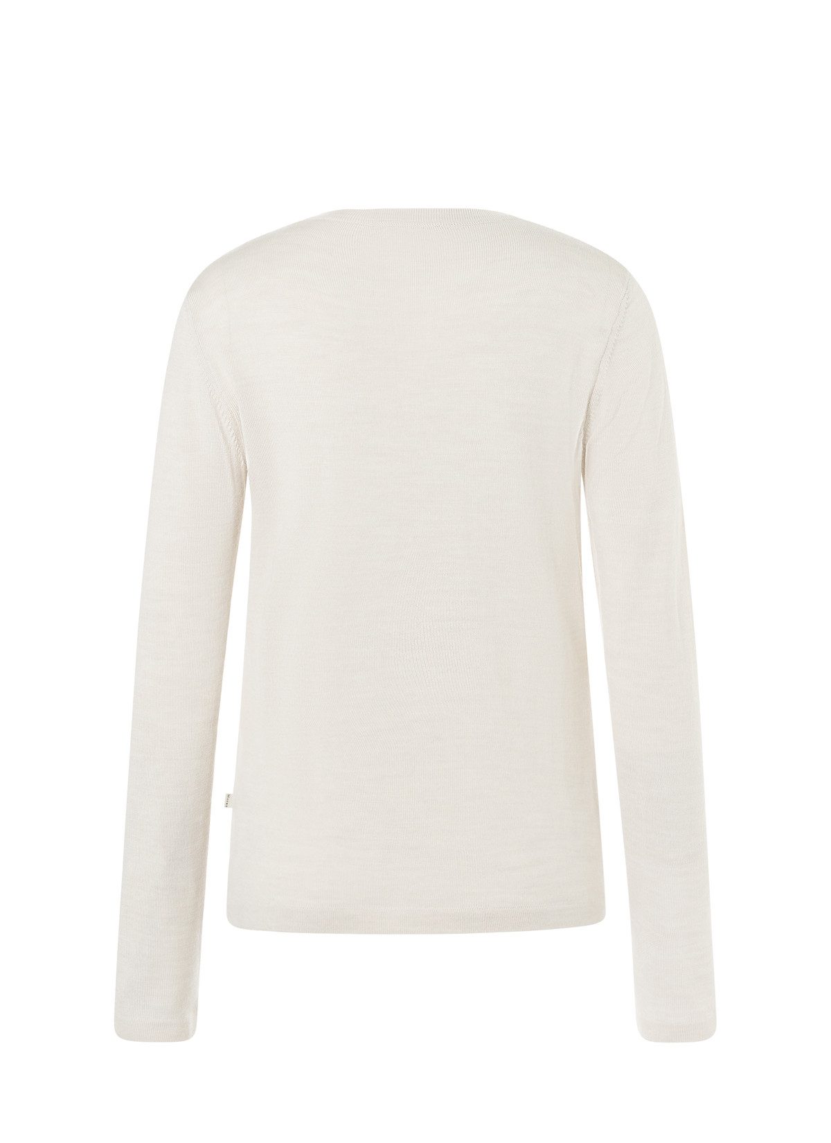 MAERZ Muenchen Wollpullover Pullover Rundhals 1/1 MAERZ beige günstig online kaufen