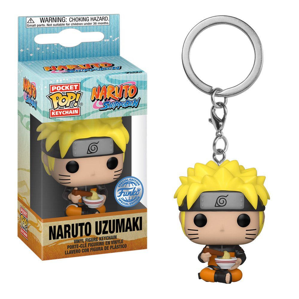 Funko Брелки Pocket POP! Naruto Uzumaki (with Noodles) - Naruto Shippuden