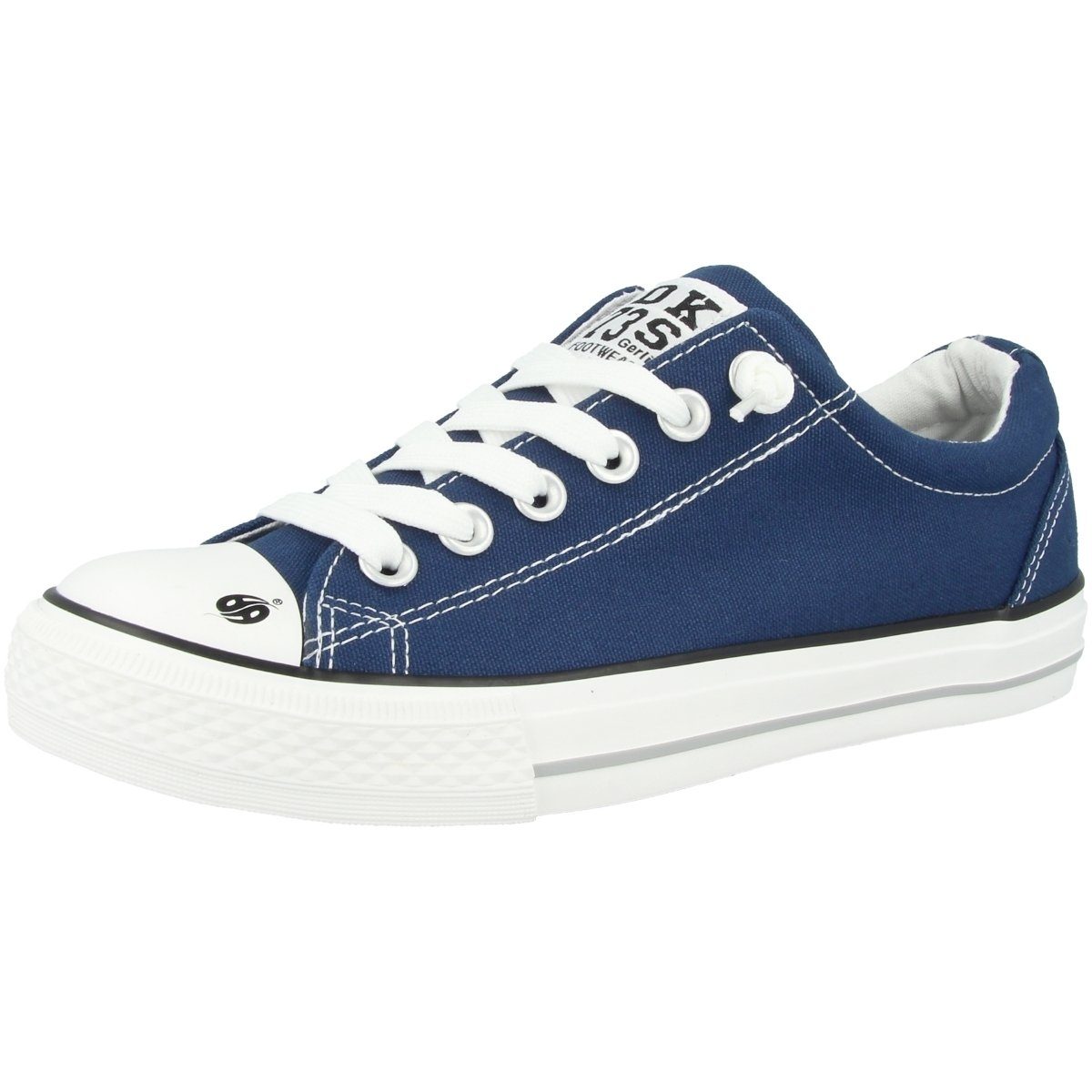 Dockers by Gerli Mädchen Sneaker 38AY613 besonderen blau keine Merkmale