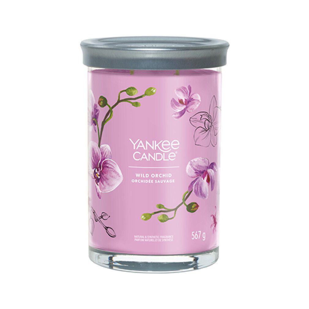 Yankee Candle Duftkerze Wild Orchid Signatur Becher groß 567 g