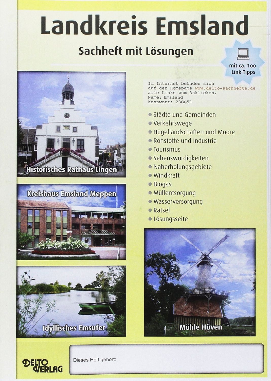 Sachheft Kreis Emsland / diverse