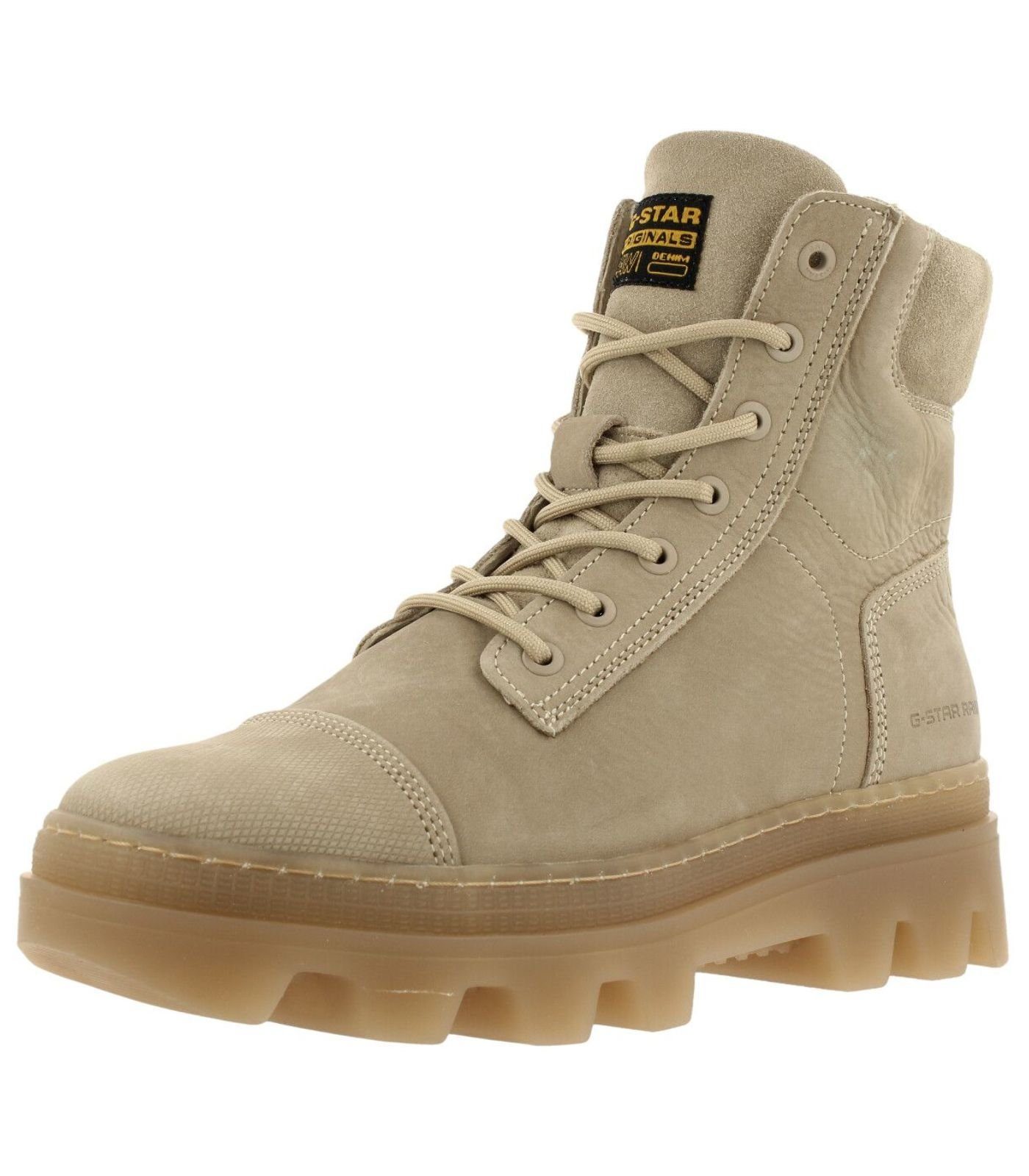 G-Star RAW Stiefelette Veloursleder Schnürstiefelette