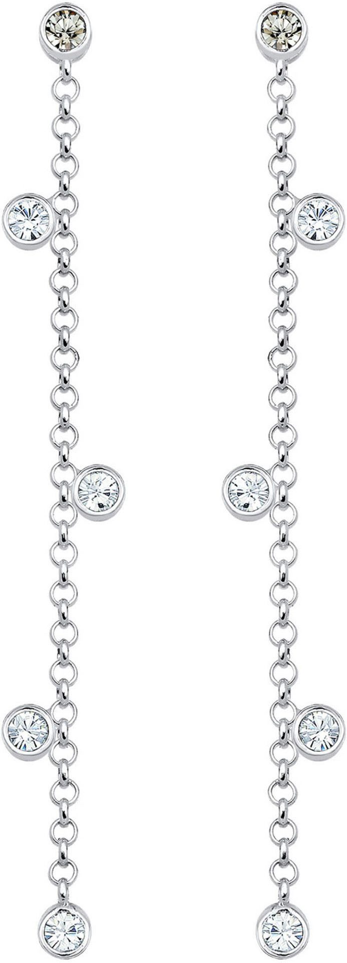 Elli Paar Ohrhänger Schmuck Geschenk Silber 925 Ohrringe, mit Glasstein günstig online kaufen
