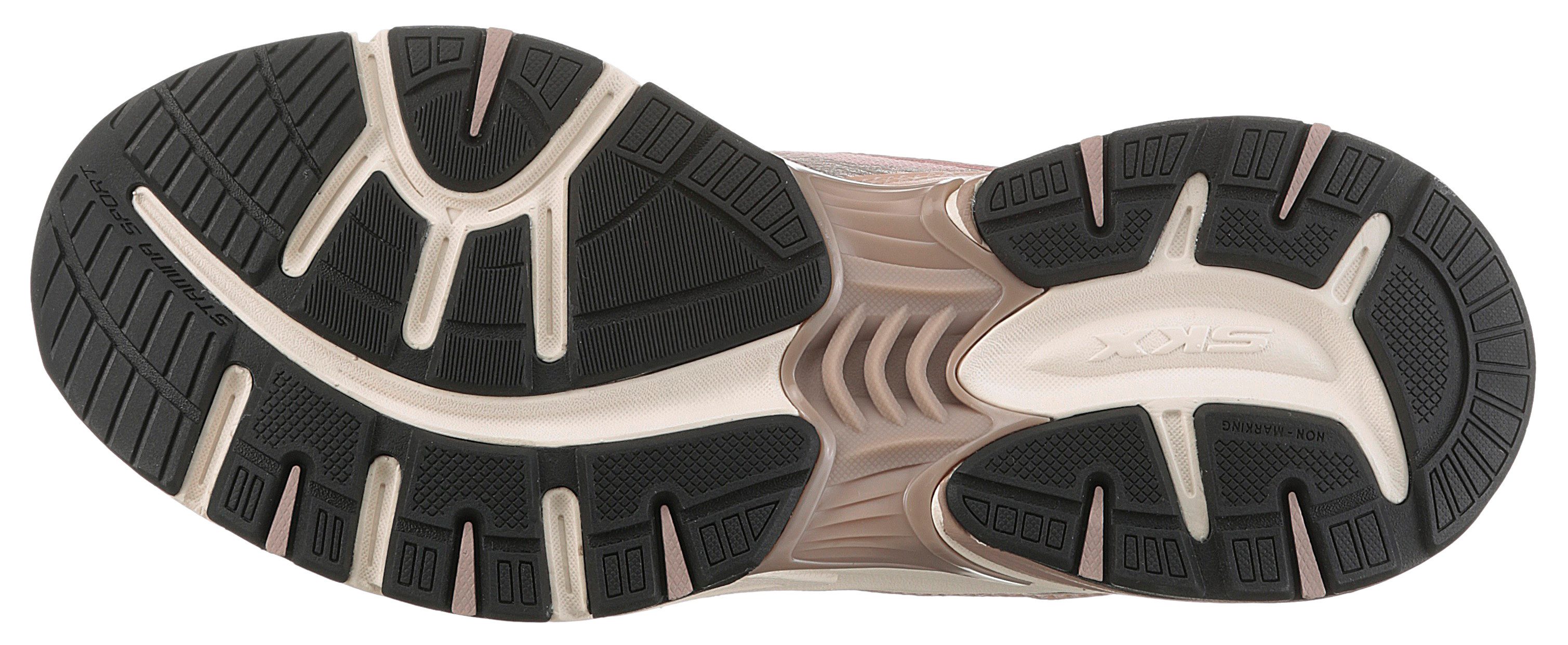 Skechers STAMINA SPORT Slip-On Sneaker Retro Sneaker, Schnürschuh mit Metallic-Besätzen – Bild 4 von 5