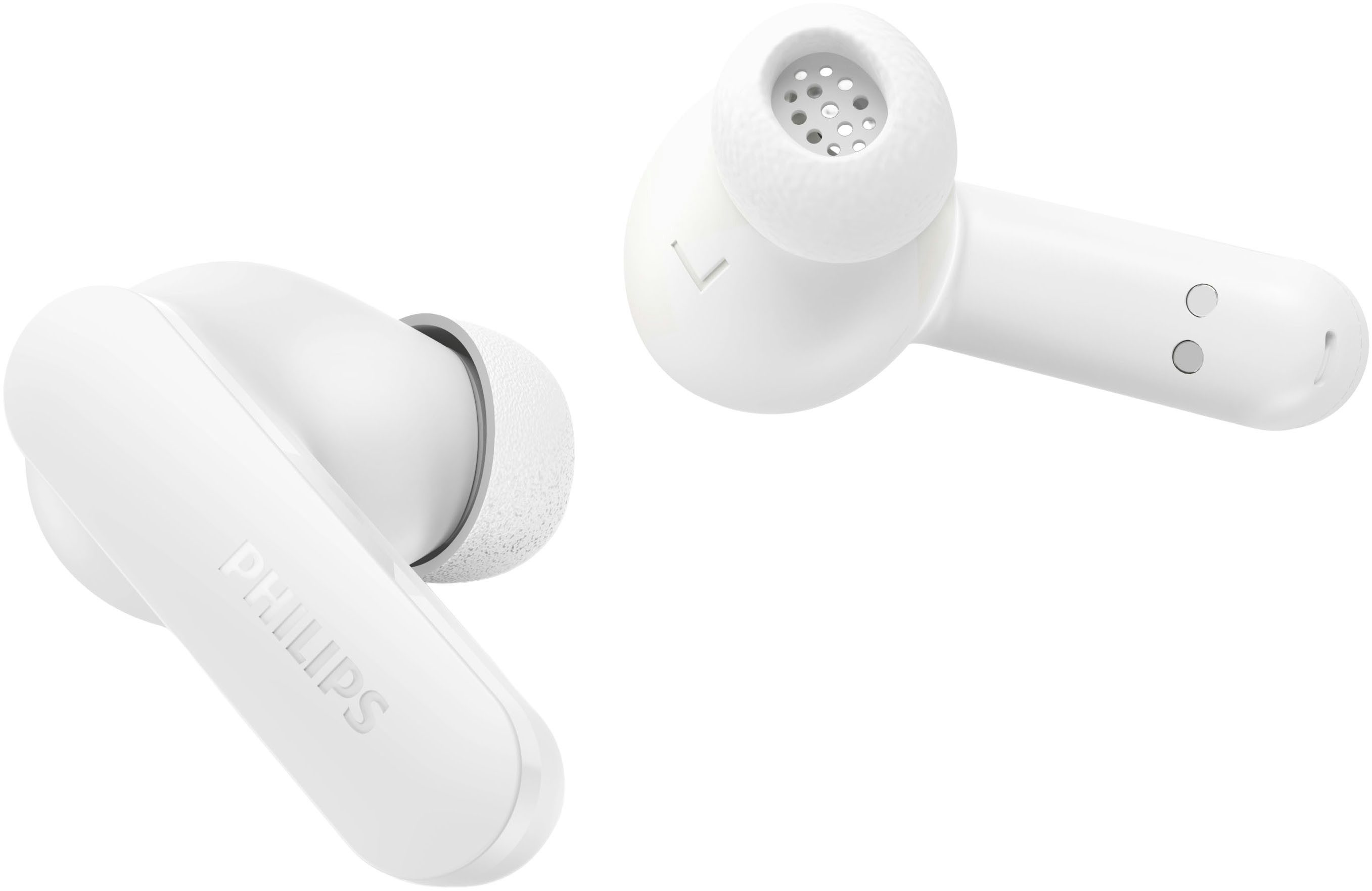 Philips TAT2100WT/00 wireless In-Ear-Kopfhörer (Geräuschisolierung, Google Assistant, Siri, Bluetooth)