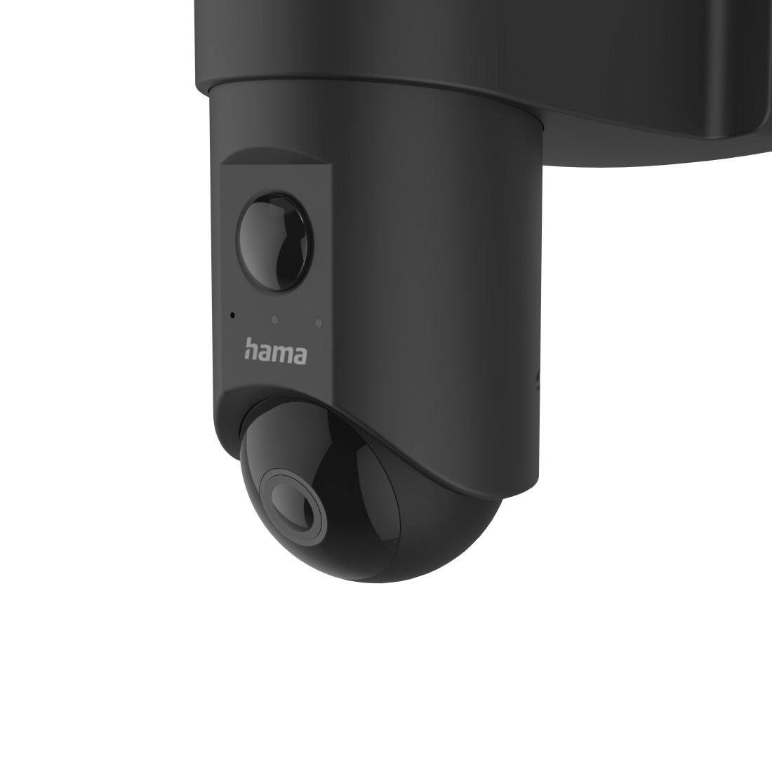 Hama Outdoor mit Überwachungskamera HD u. (Außenbereich) Full Nachtsicht Kamera Bewegungsmelder WLAN-Licht