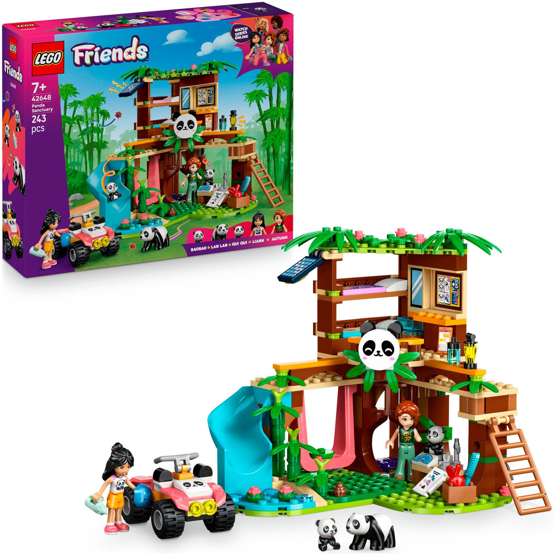 LEGO® Panda-Pflegestation (42648), LEGO Friends Konstruktionsspielsteine, ( günstig online kaufen