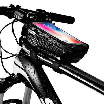 WILDMAN Handy-Rahmentasche 1L 4"-7" Fahrradhalter / Tasch Wasserdicht Handytasche