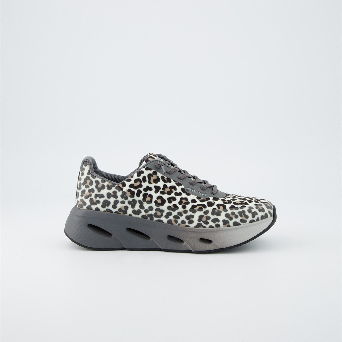 tenhaag wavehaag, Sneaker in Grau / Leo-Optik für Damen Sneaker